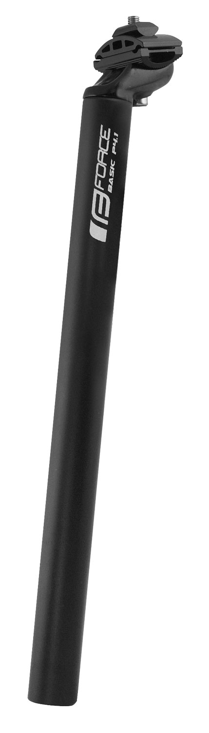sedlovka FORCE BASIC P4.1 25,8/400mm, matná černá
