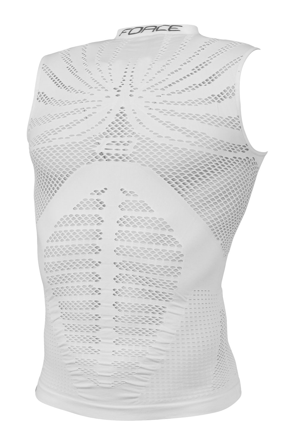 triko/funkční prádlo FORCE HOT bez rukávů,bíléL-XL