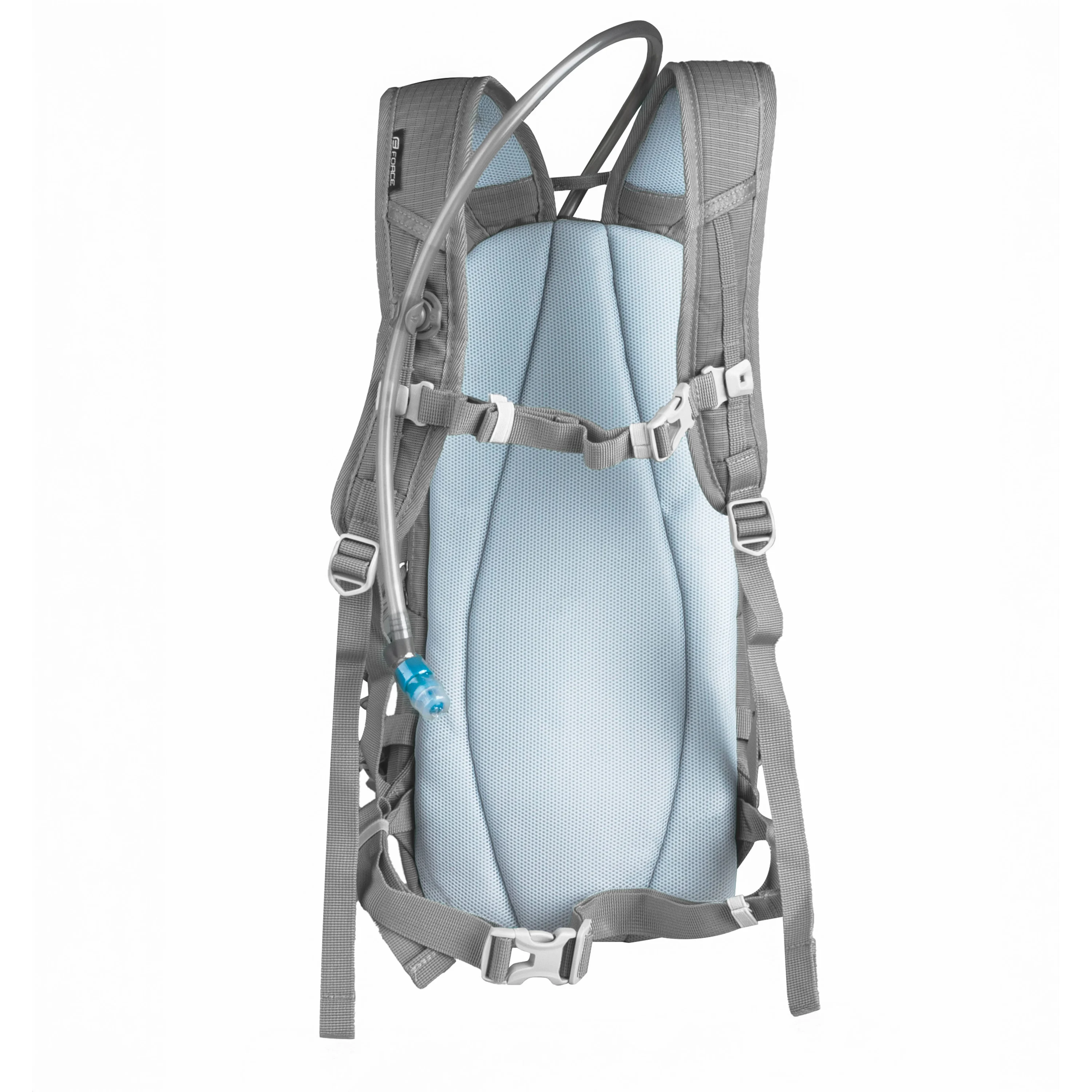 batoh FORCE ECLIPSE 12 l +2l rezervoár, šedý