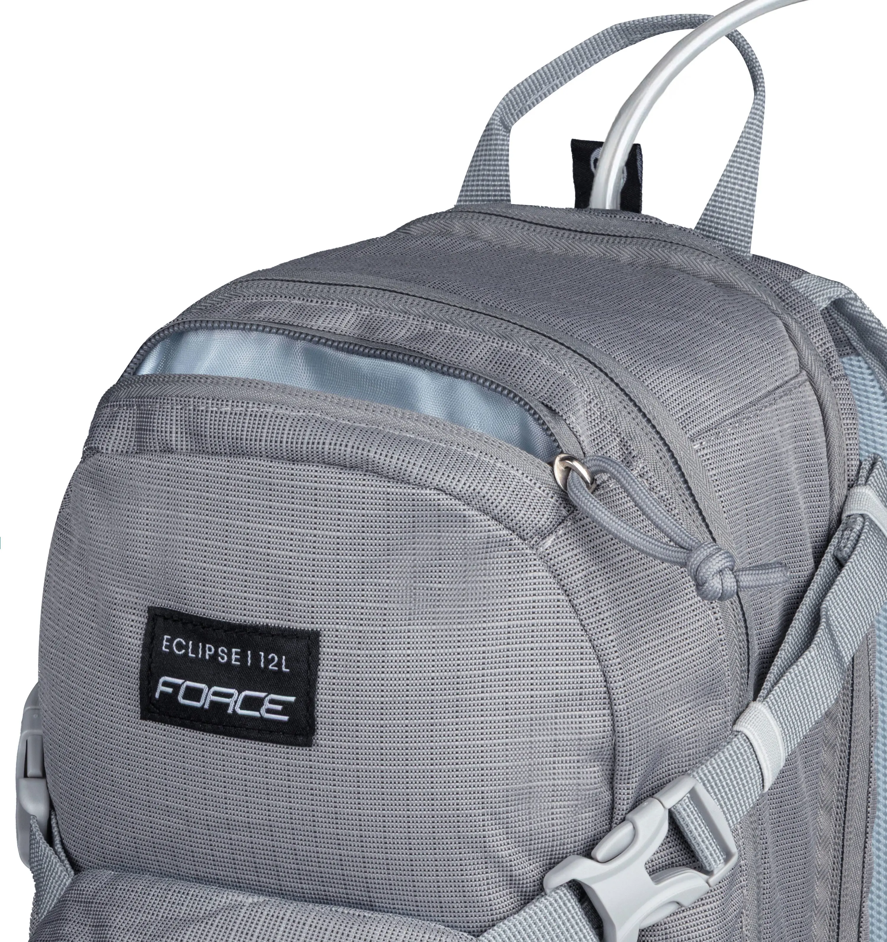 batoh FORCE ECLIPSE 12 l +2l rezervoár, šedý