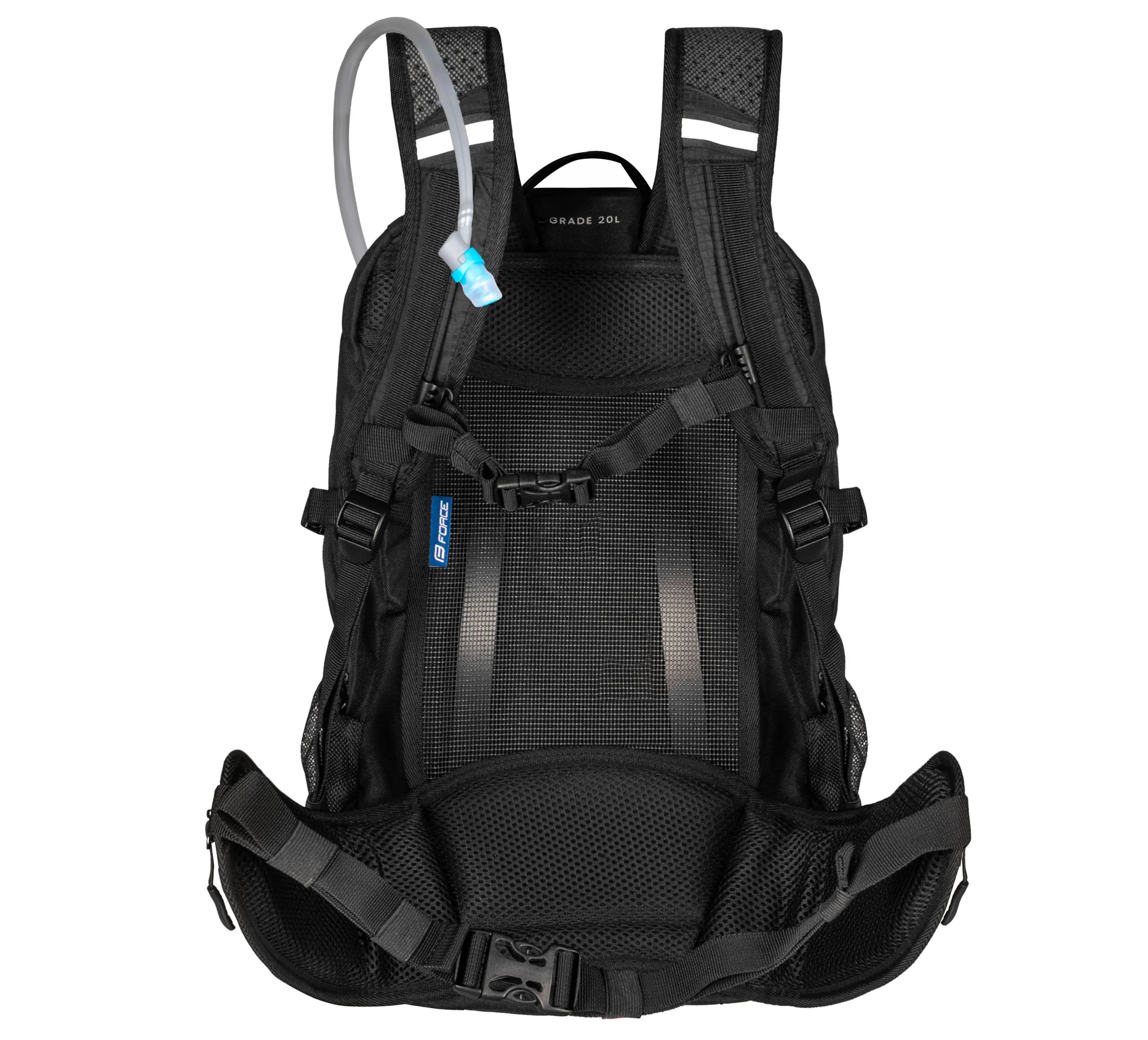 batoh FORCE GRADE PLUS 22L+2L rez., černý