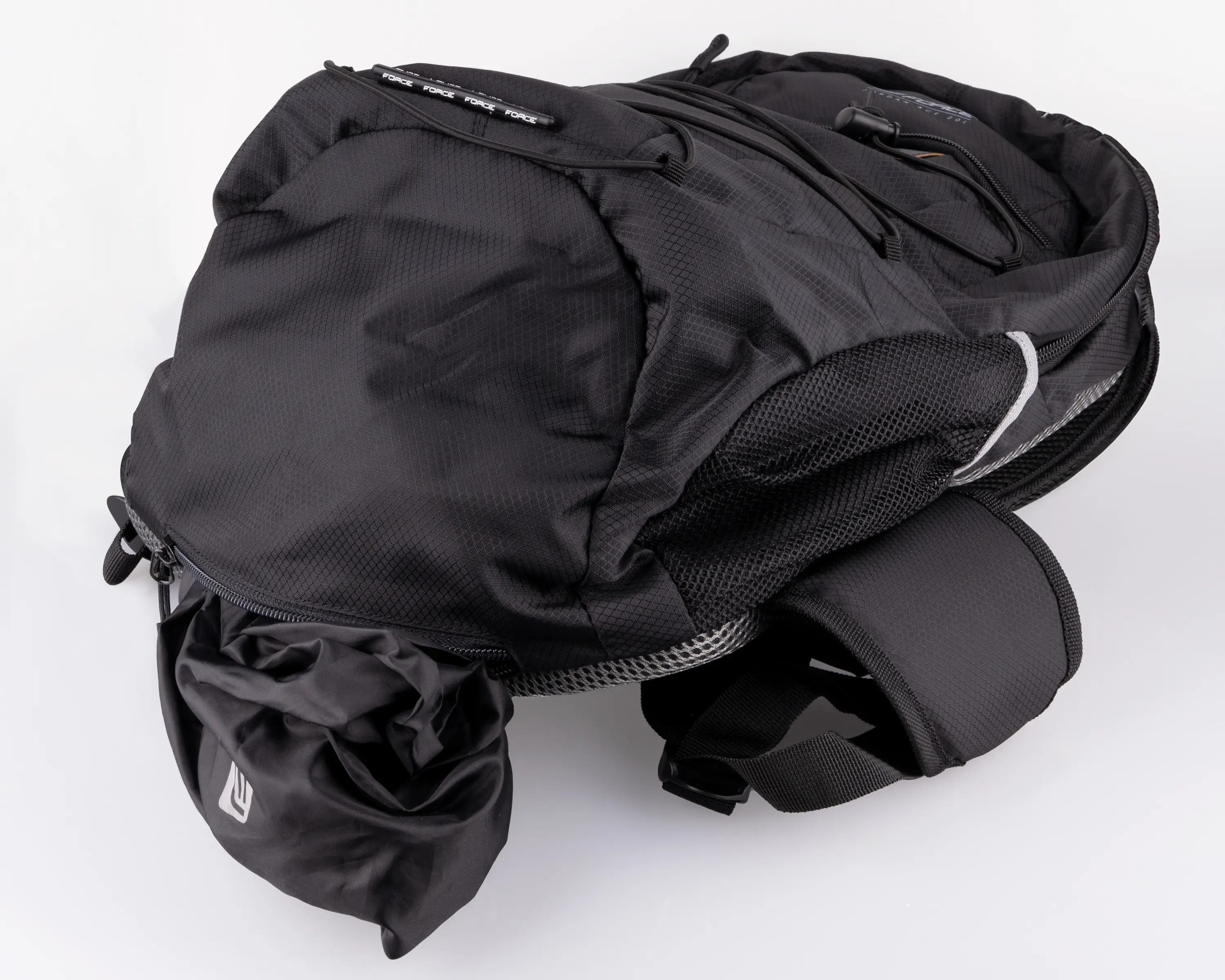 batoh FORCE JORDAN PLUS 20L+2L rez., černý