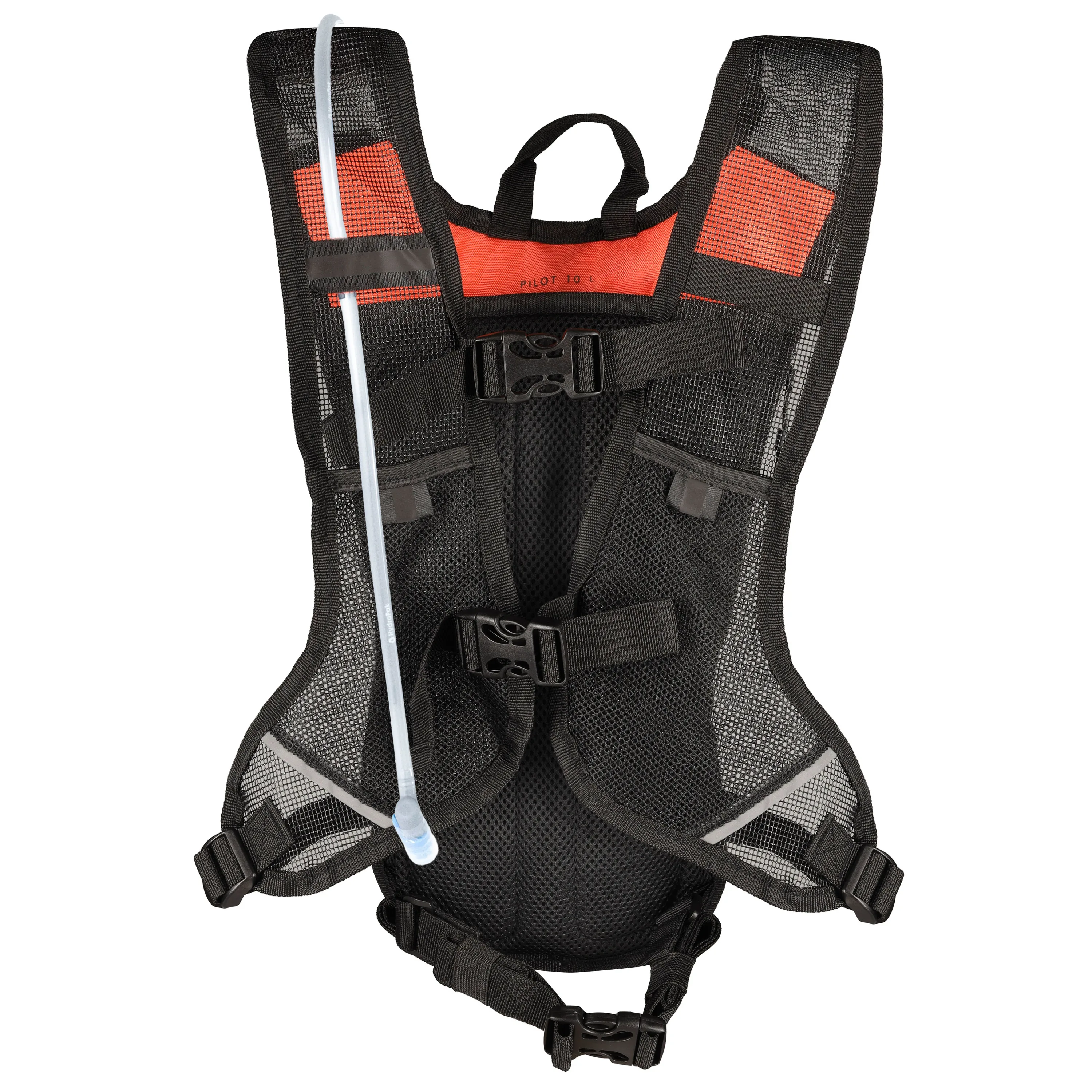 batoh FORCE PILOT PLUS 10 l+2L rez.,červený