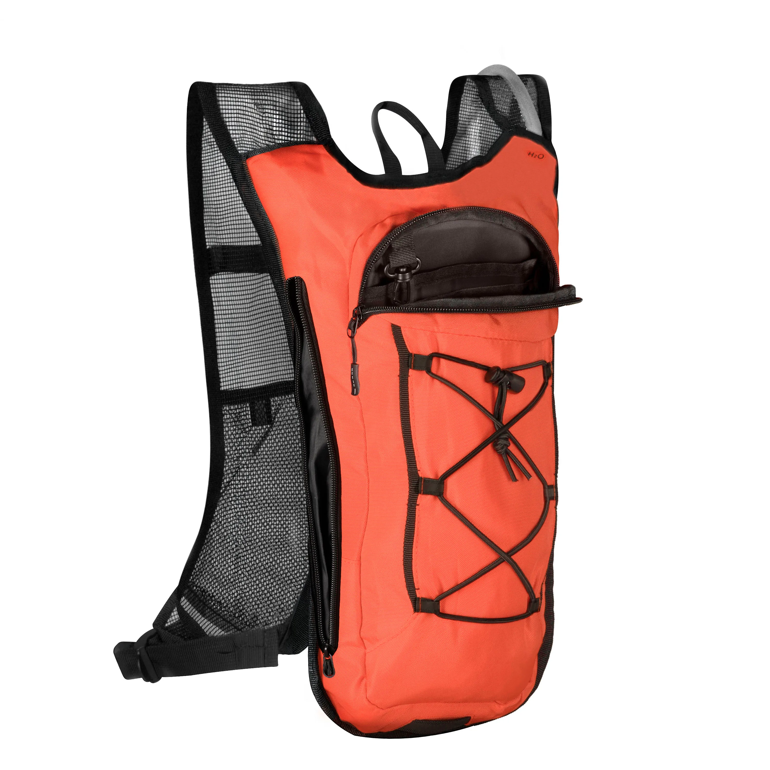 batoh FORCE PILOT PLUS 10 l+2L rez.,červený