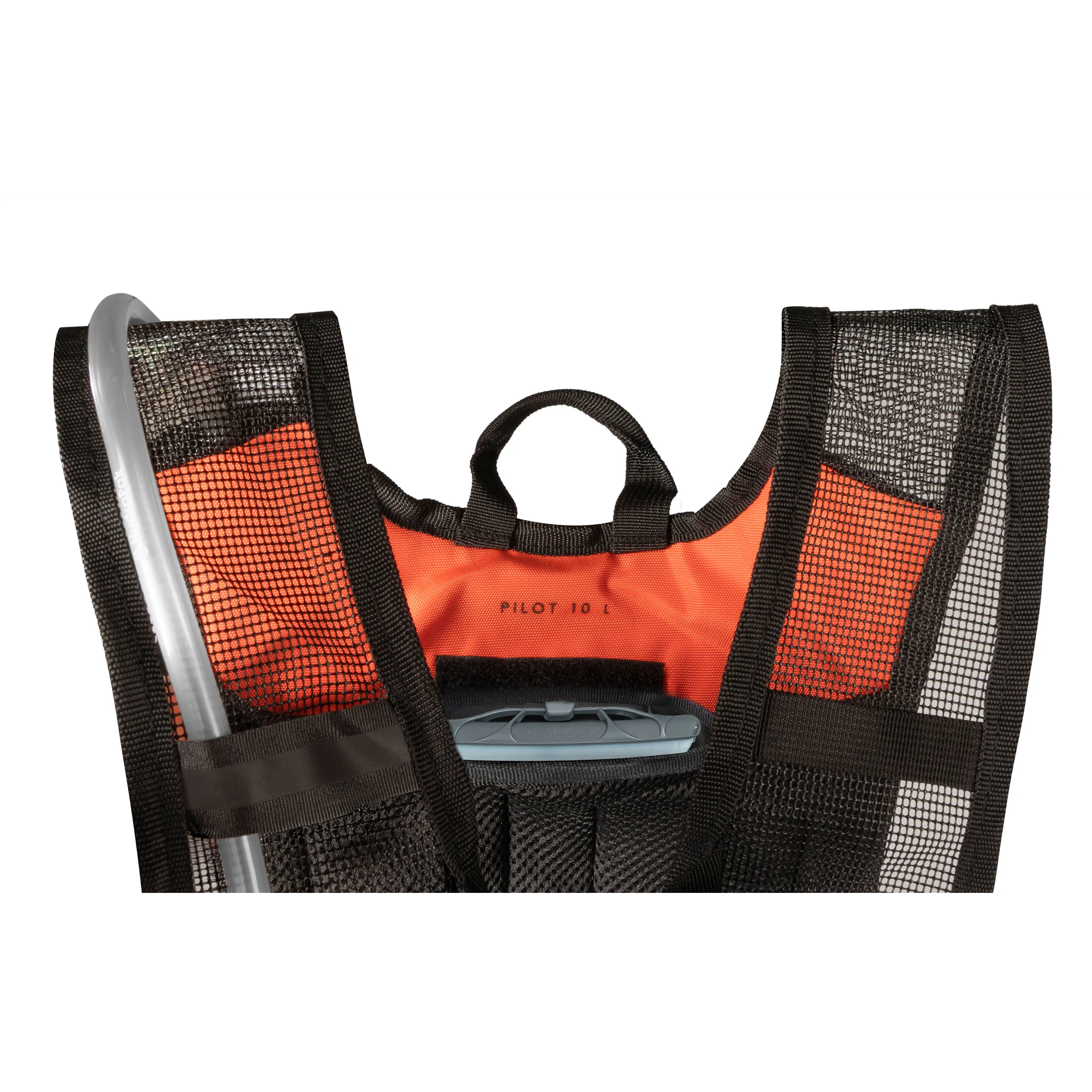 batoh FORCE PILOT PLUS 10 l+2L rez.,červený