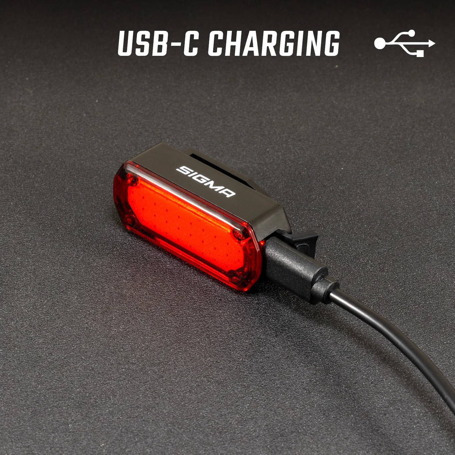 blikačka zadní SIGMA NYTE CLIP, USB-C, černé