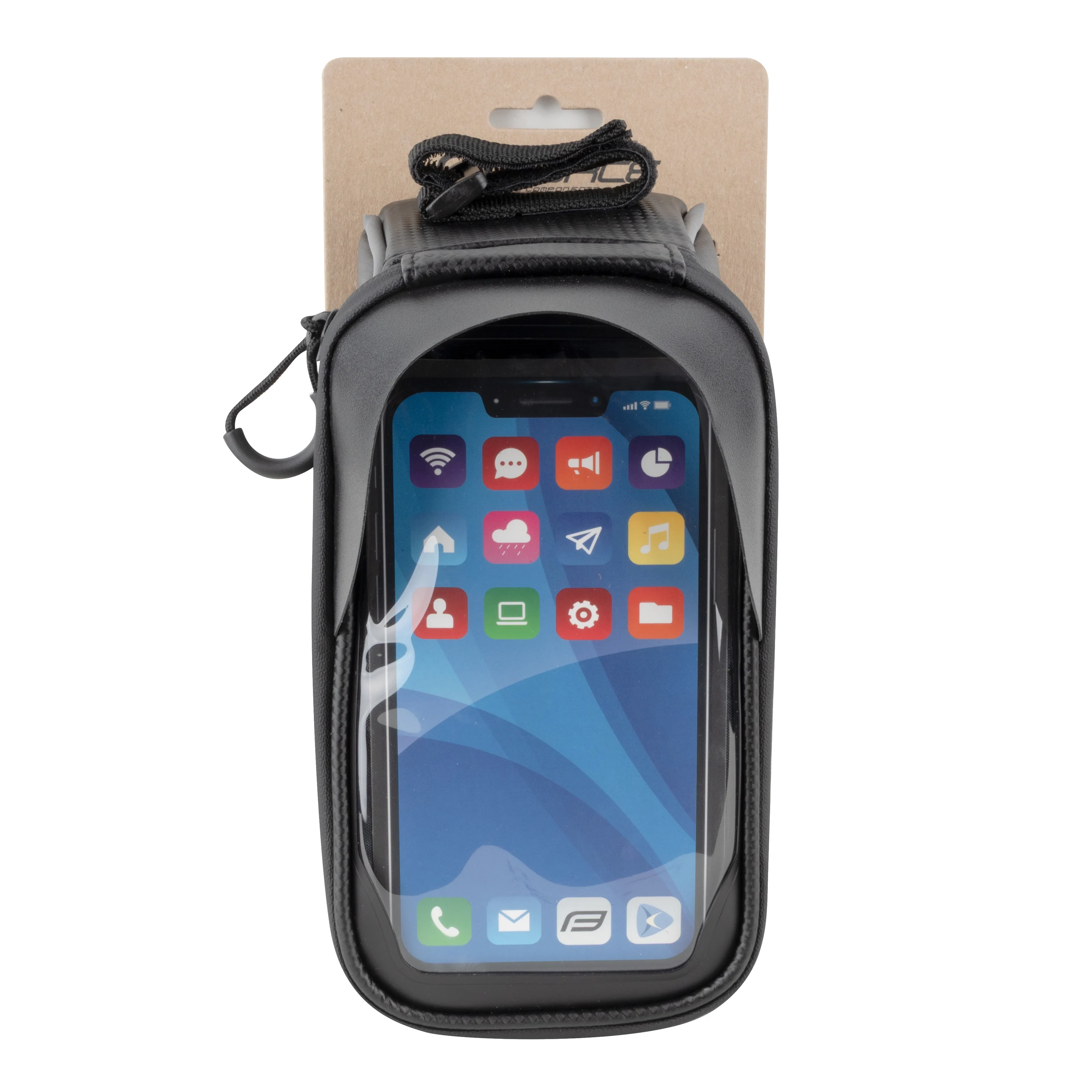 brašna na rám FORCE CLASH phone, černá
