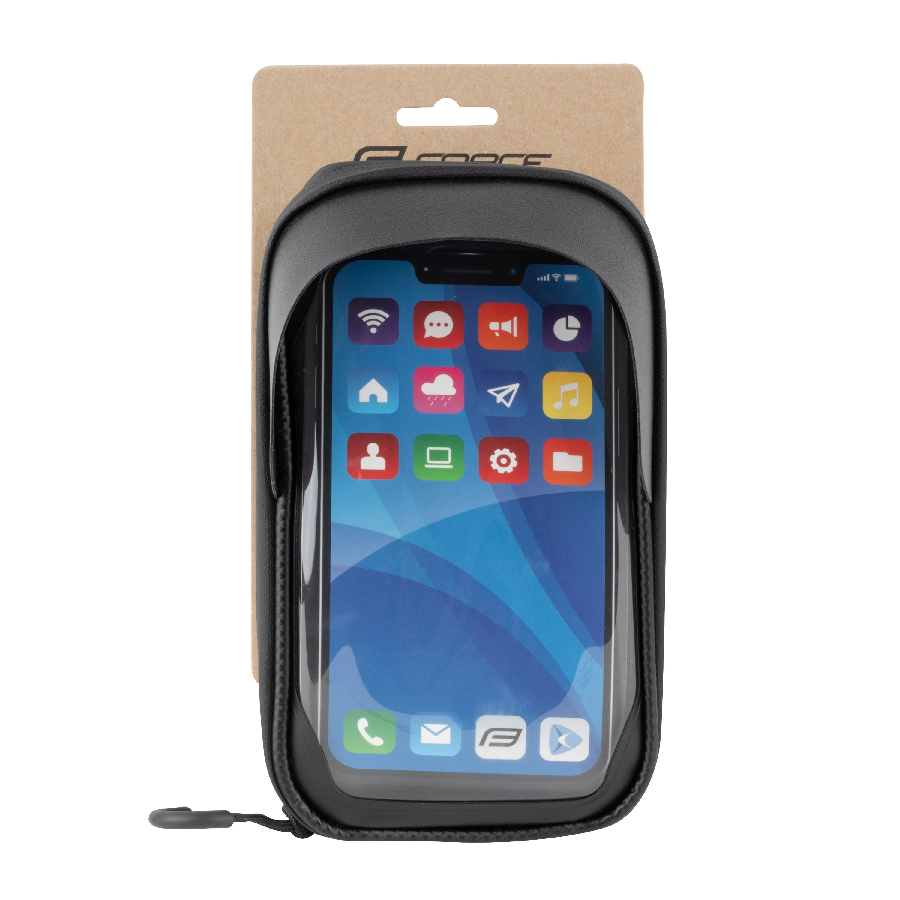 brašna na řídítka FORCE SMART XL phone, černá