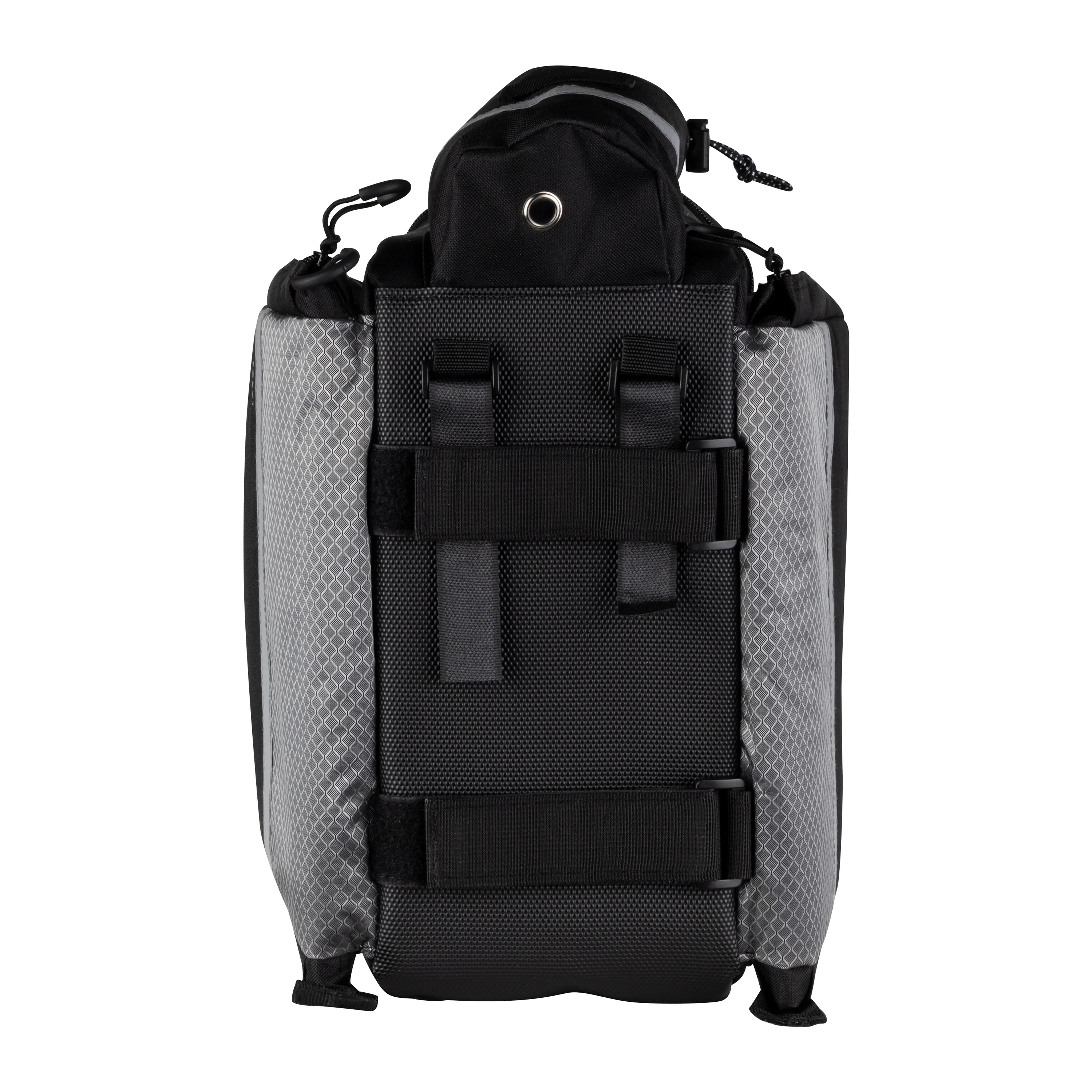 brašna na zadní nosič FORCE LARGE, černá 20 l