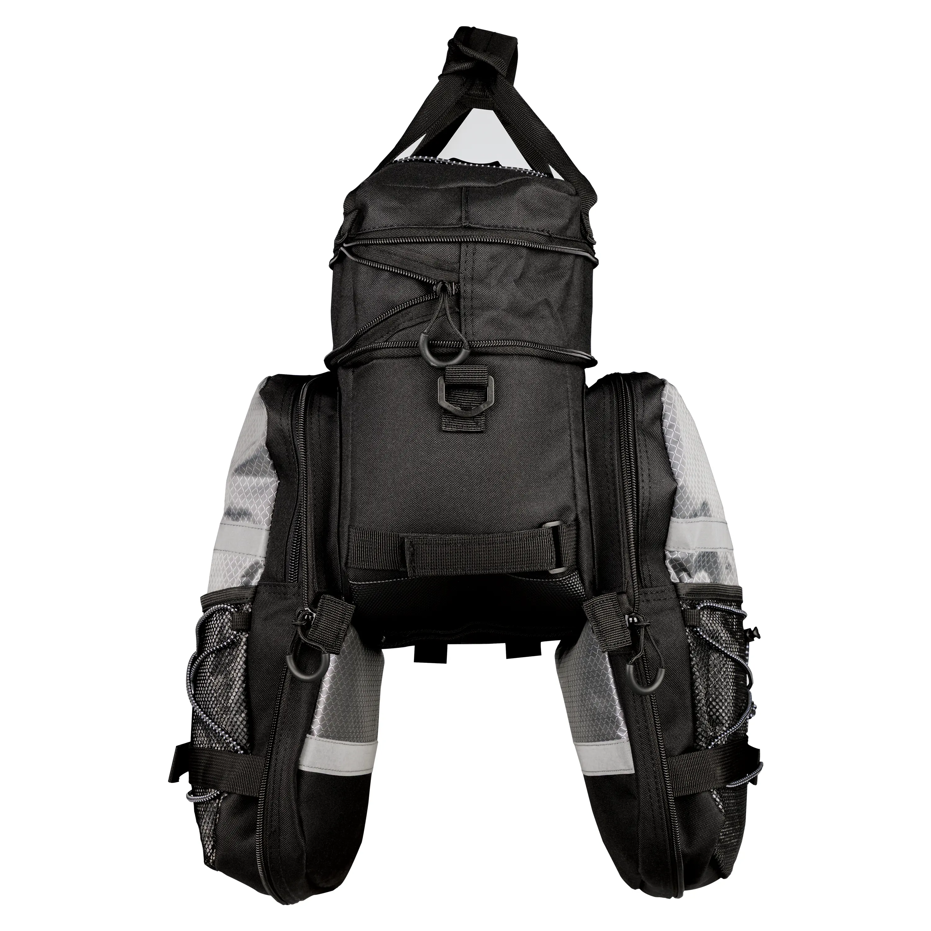 brašna na zadní nosič FORCE LARGE, černá 20 l