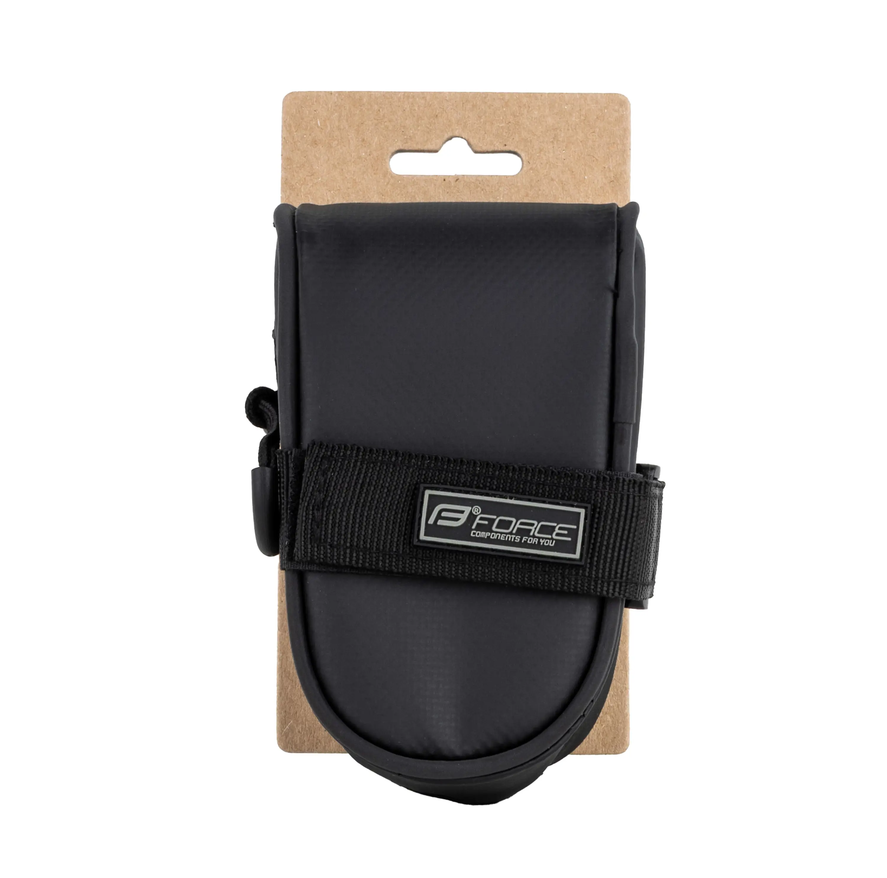 brašna pod sedlo FORCE MINIBAG L suchý zip, černá