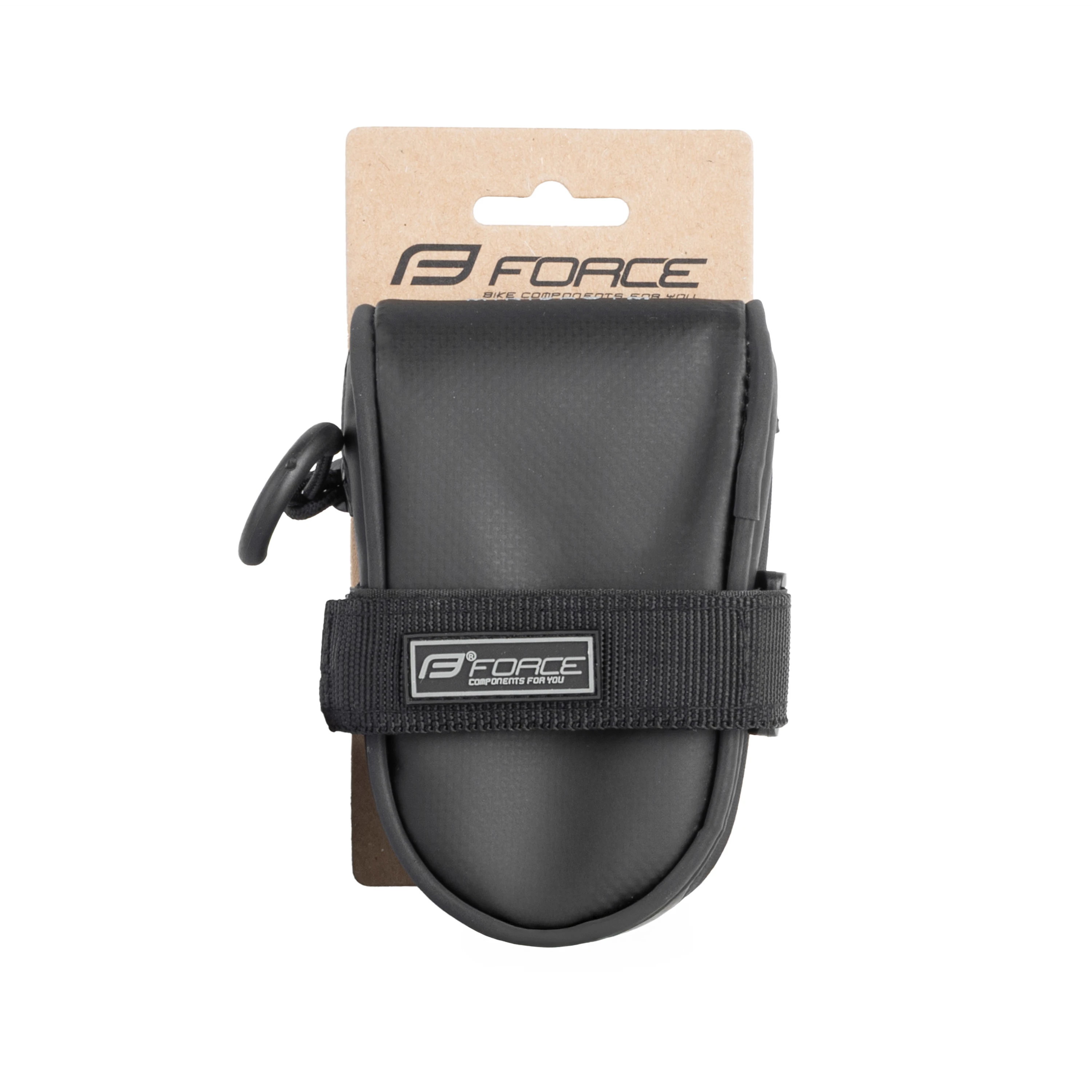 brašna pod sedlo FORCE MINIBAG M suchý zip, černá