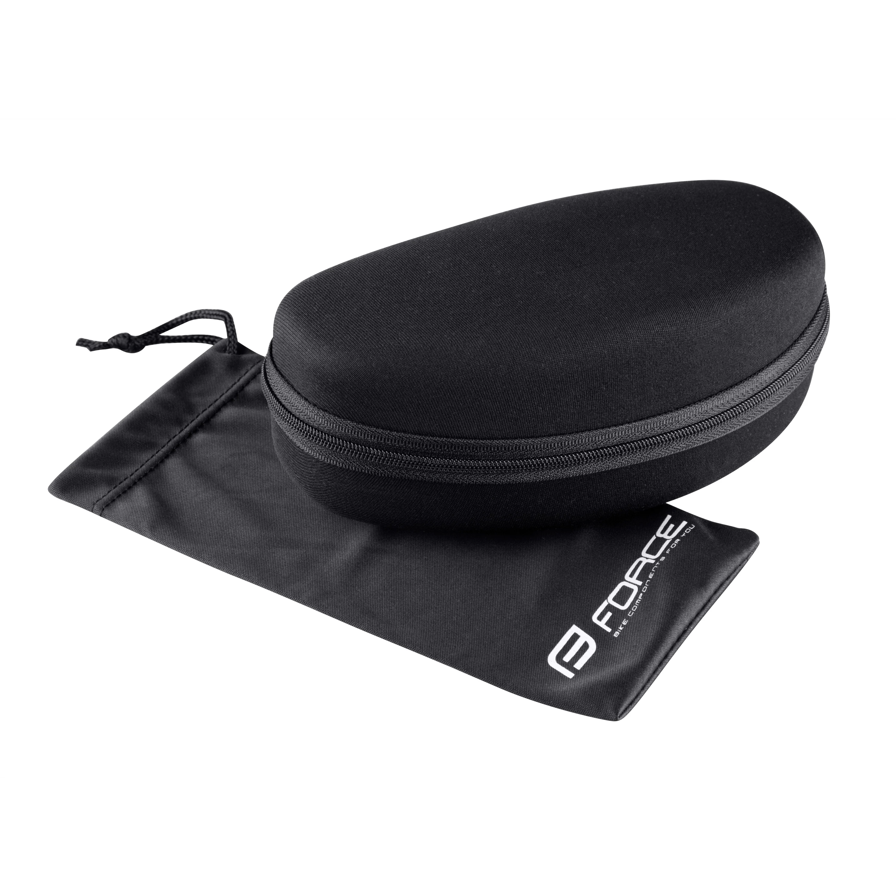 brýle FORCE CREED bílo-červené, černé zrc. sklo