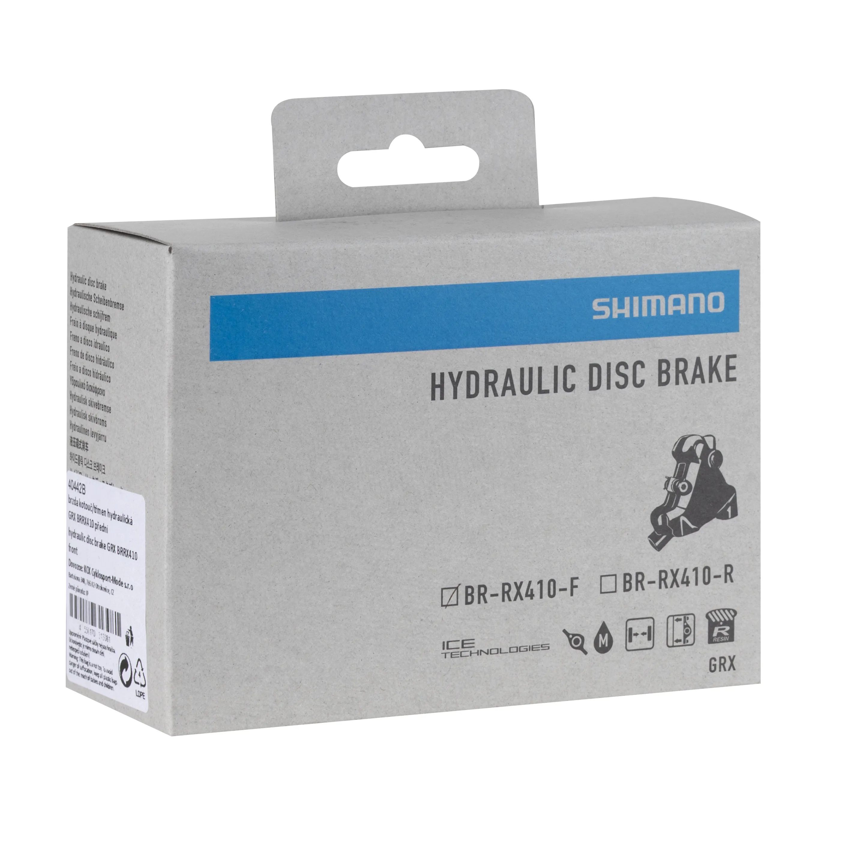 brzda kotouč/třmen hydraulická GRX BRRX410 přední
