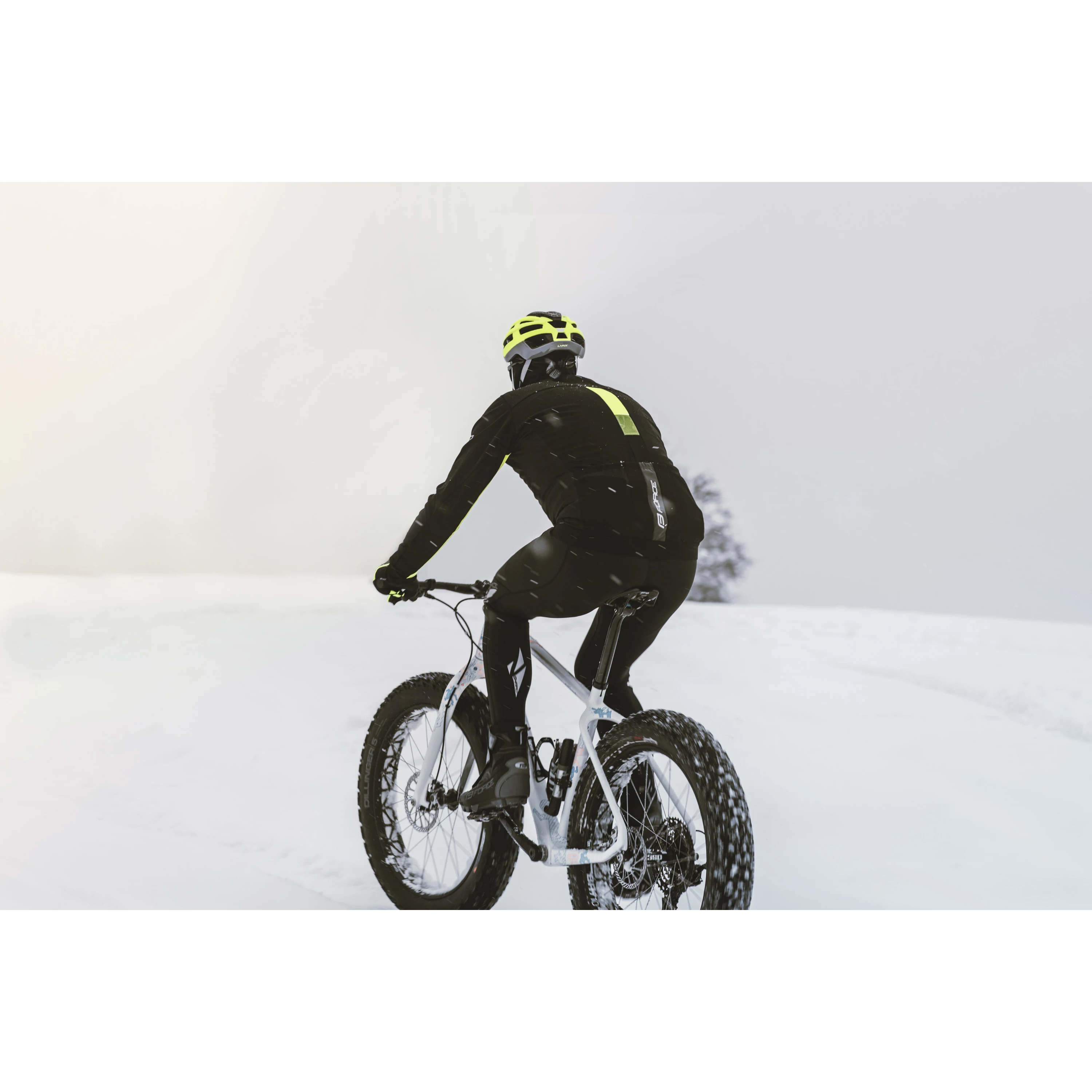 bunda F FROST softshell zimní, černo-fluo 5XL