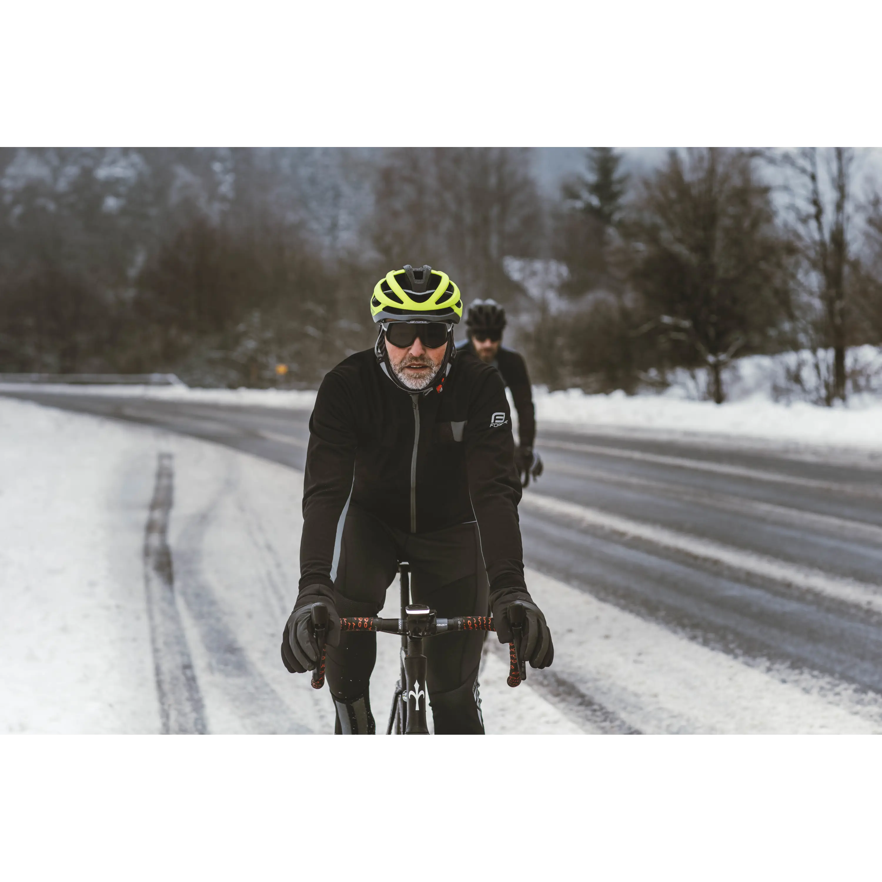 bunda F FROST softshell zimní, černo-šedá XS
