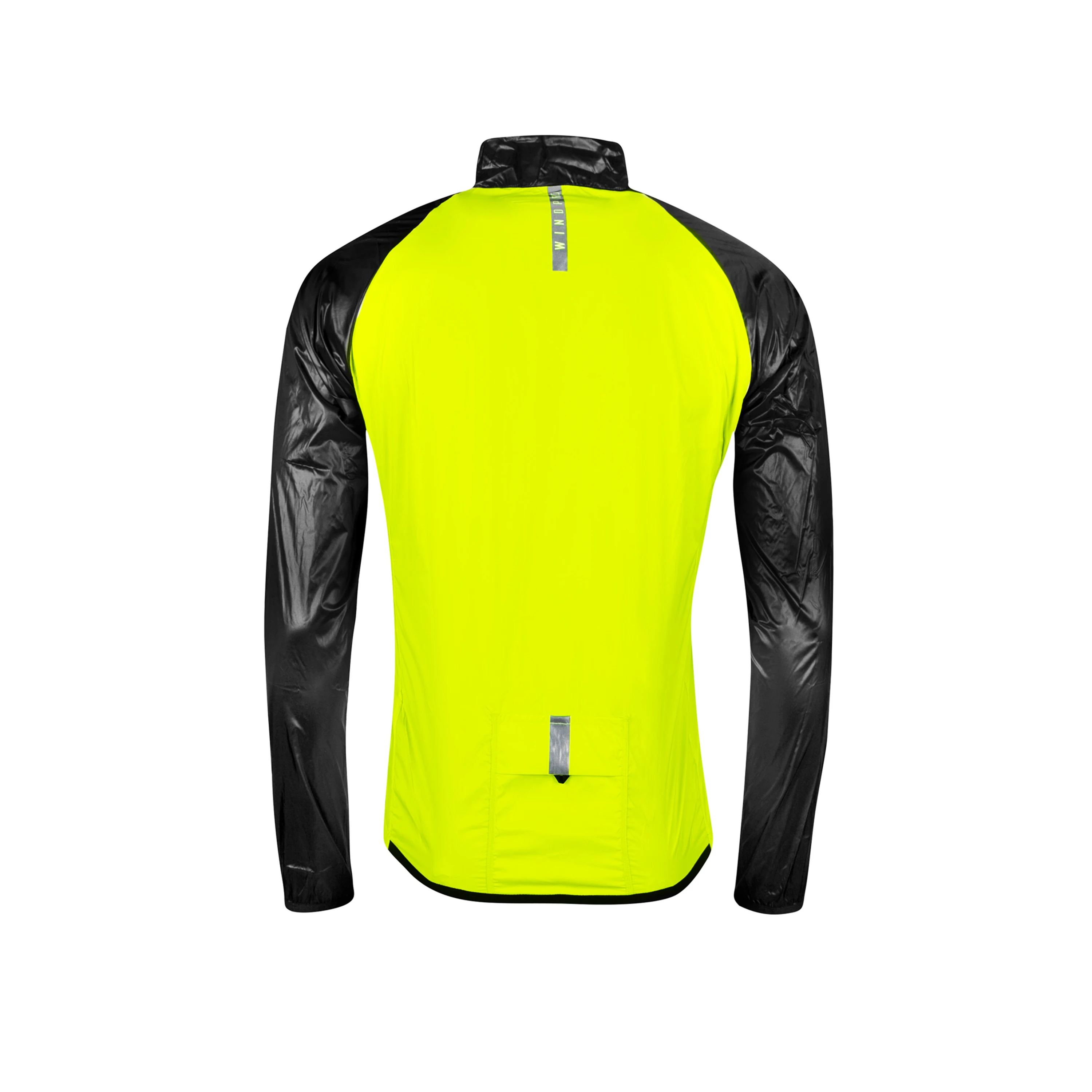 bunda F WINDPRO KID neprofuk, fluo-černá 153-164