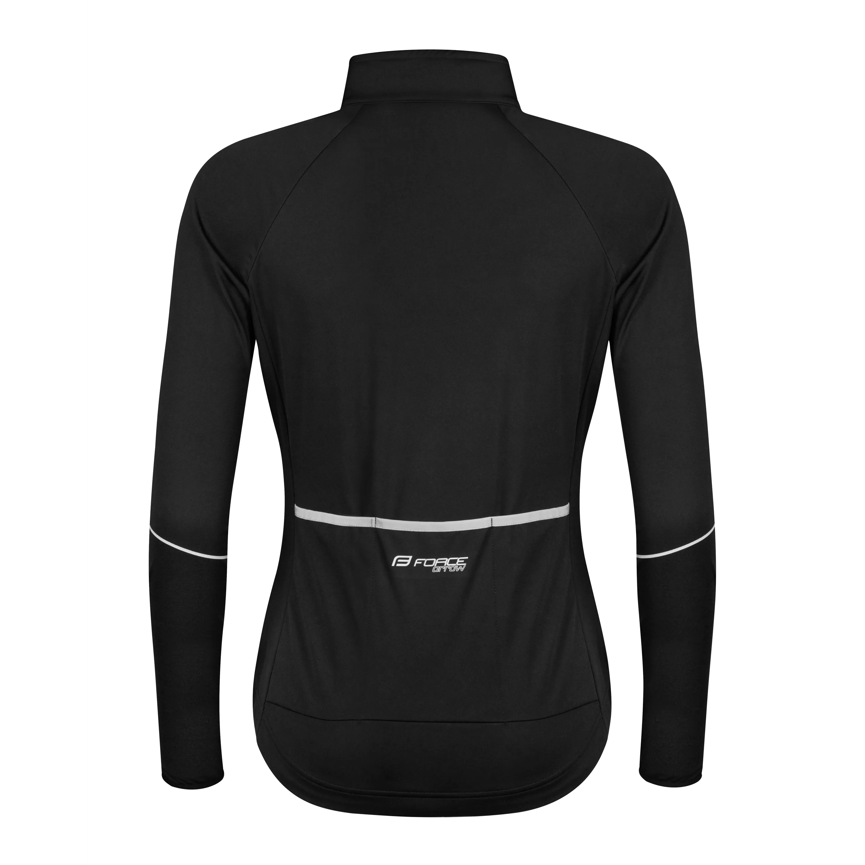 bunda FORCE ARROW LADY softshell, černá XS