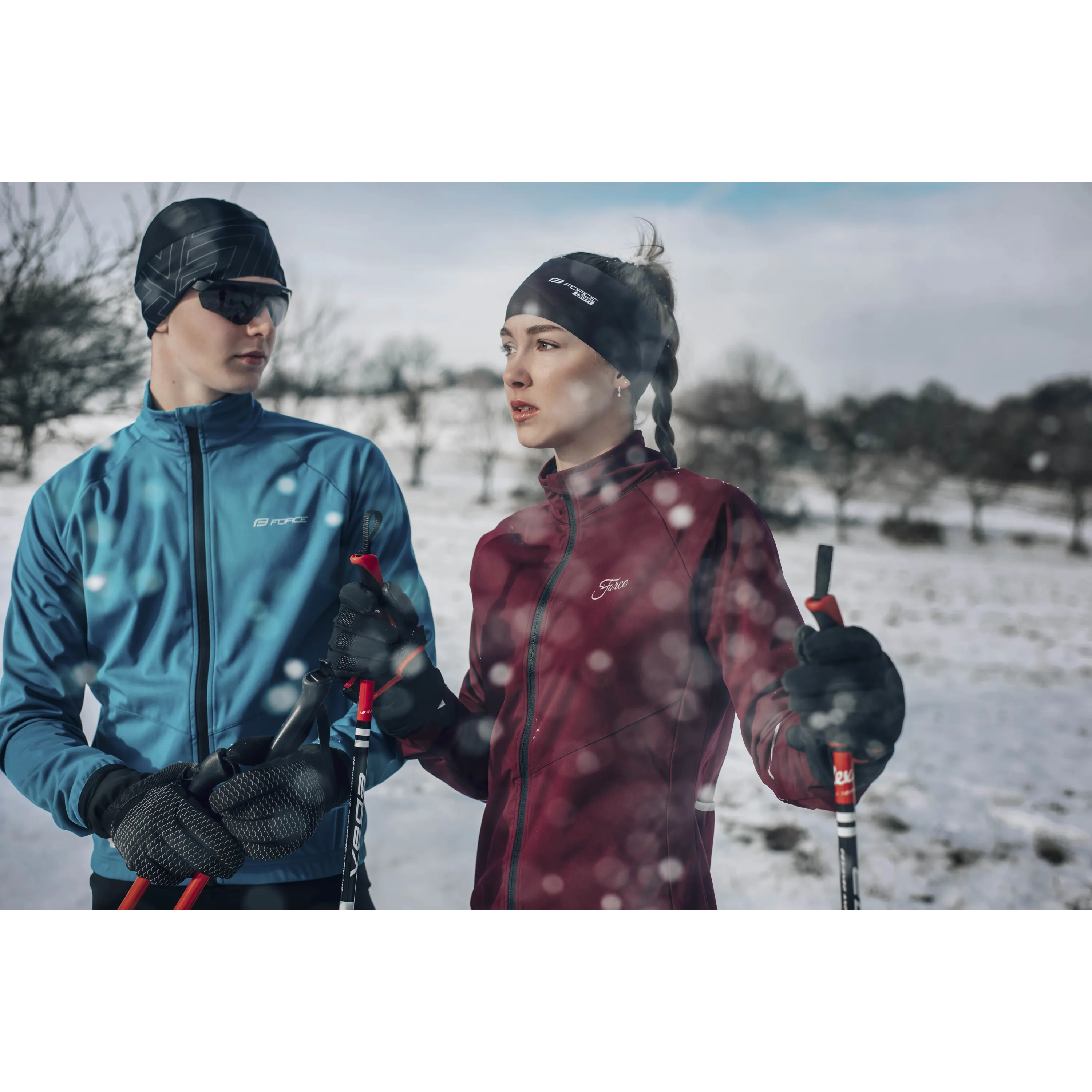bunda FORCE ARROW LADY softshell, fialová