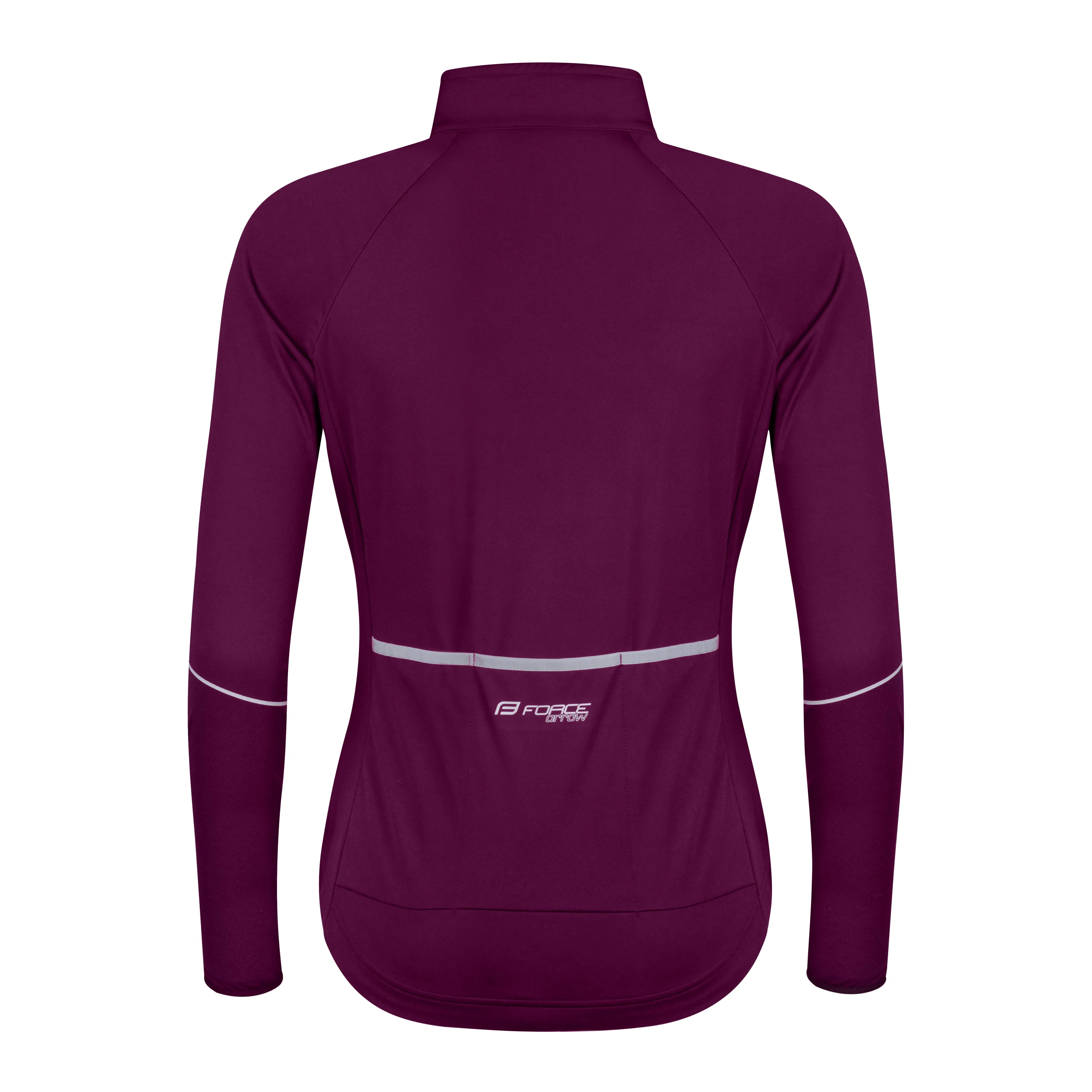 bunda FORCE ARROW LADY softshell, fialová XS