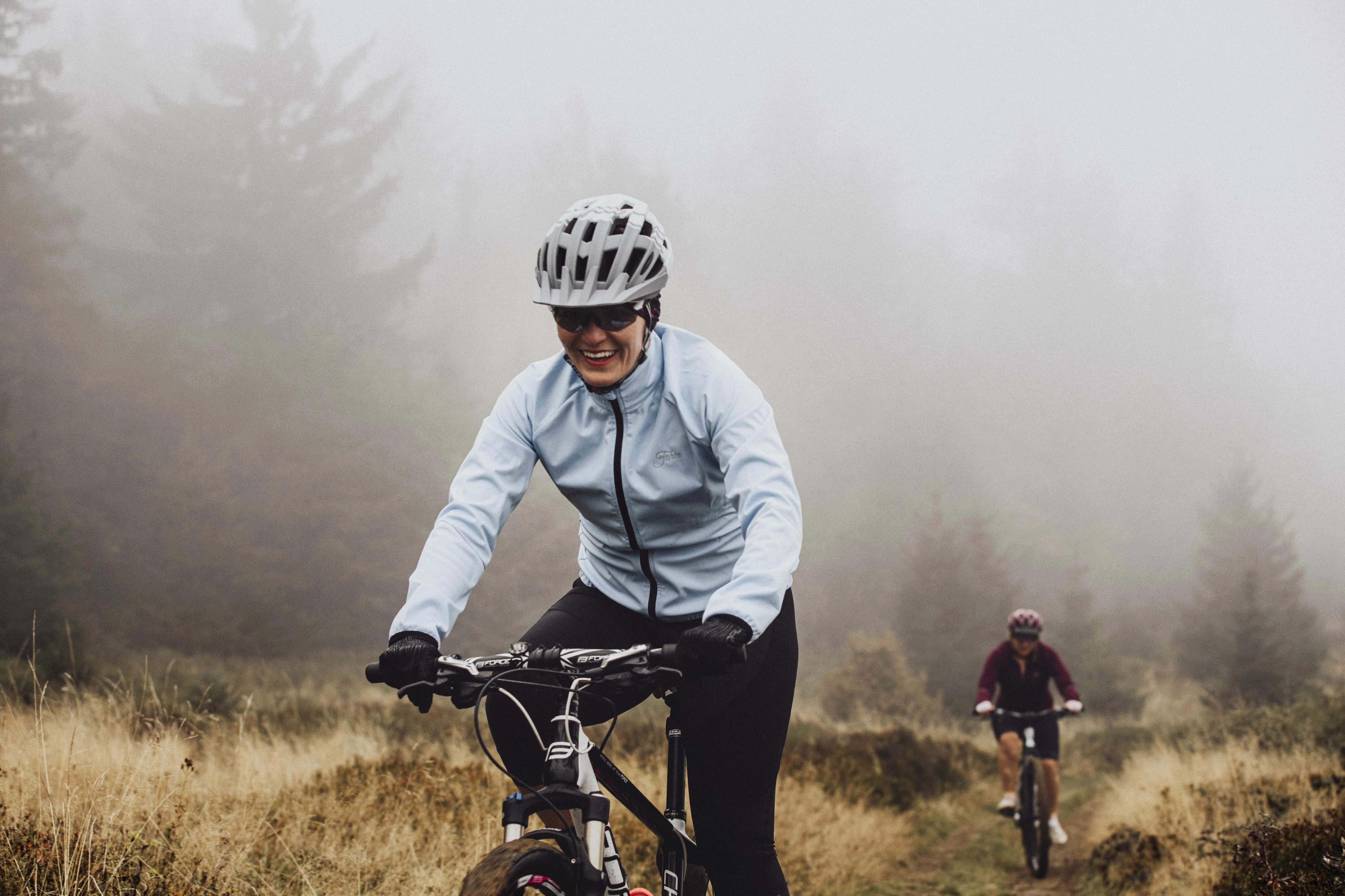bunda FORCE ARROW LADY softshell, sv. modrá XS