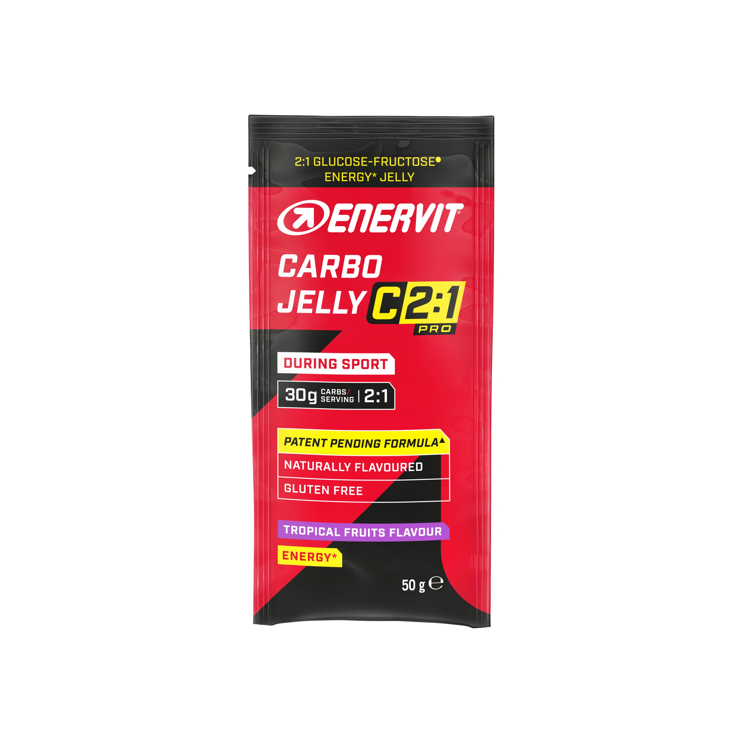 ENERVIT Carbo Jelly C2:1,sáček, 50g tropické ovoce