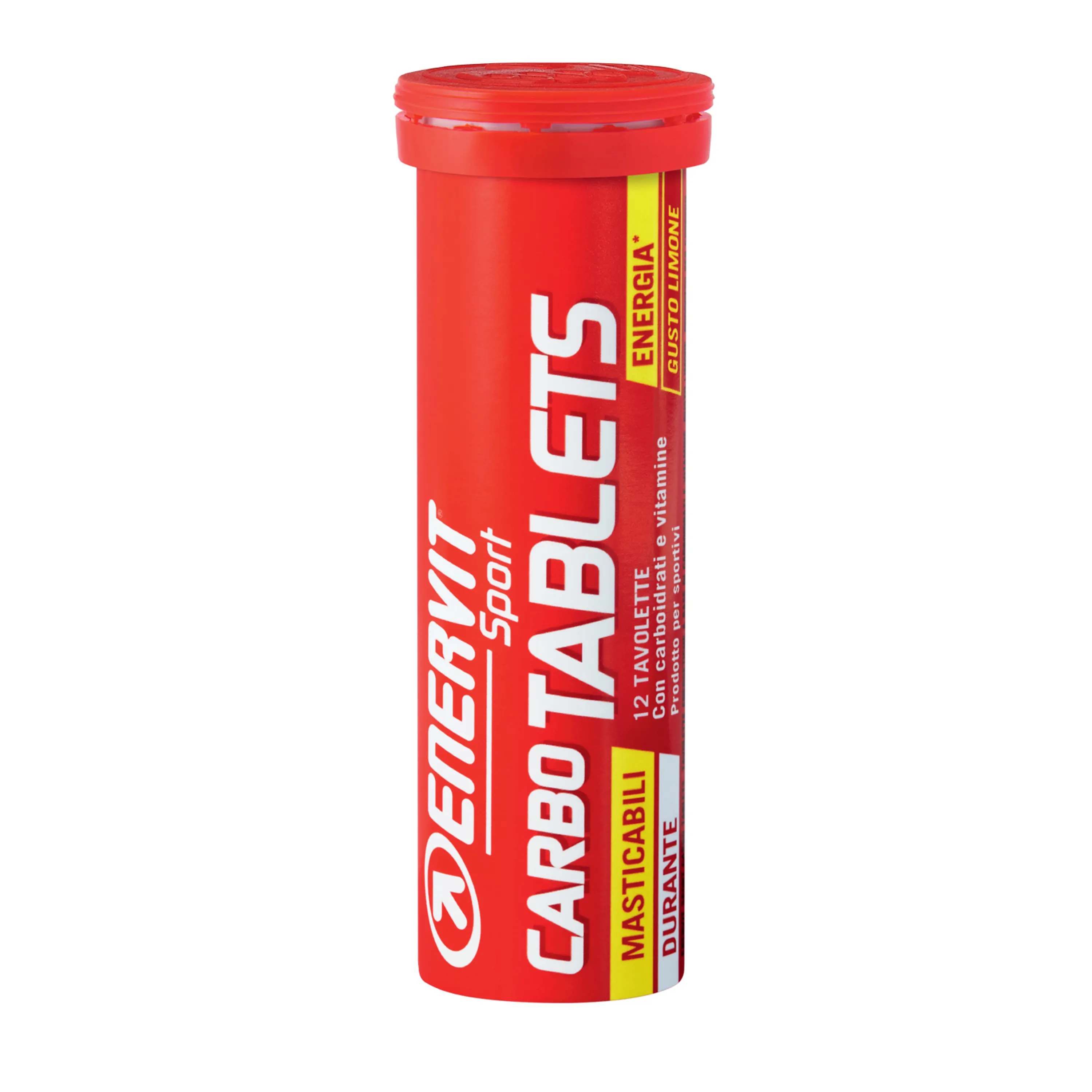 ENERVIT Carbo Tablets, tuba, 12 tablet citron