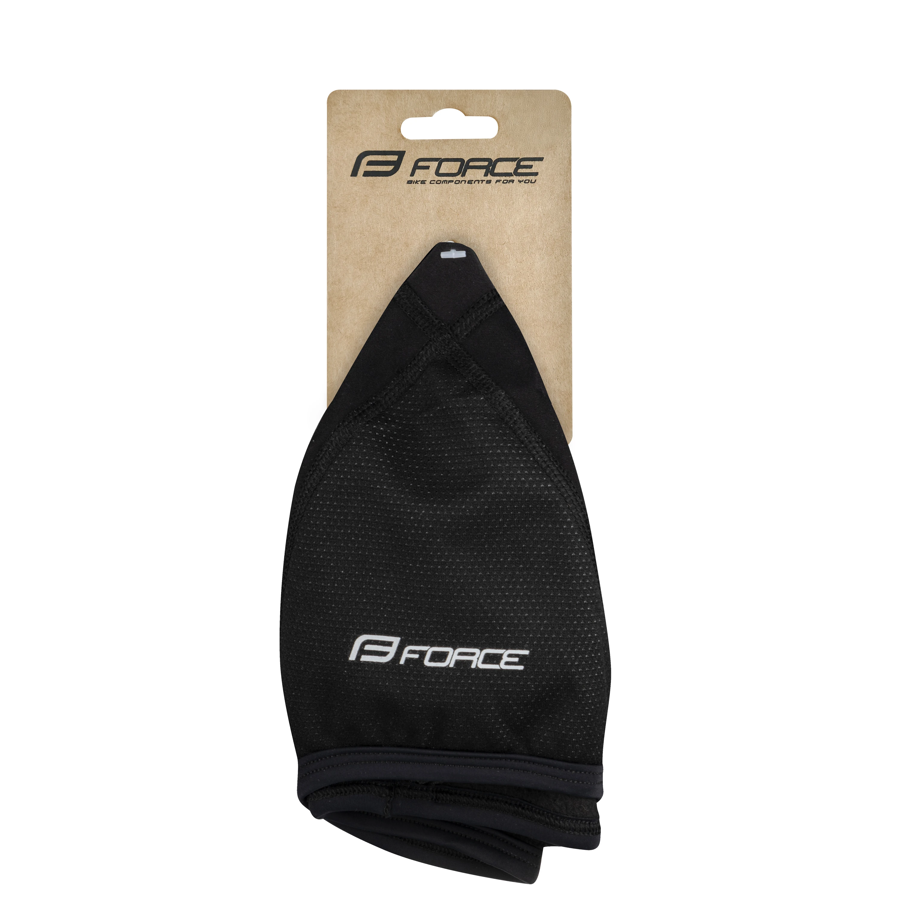 čepice pod přilbu FORCE ICY zimní, černá
