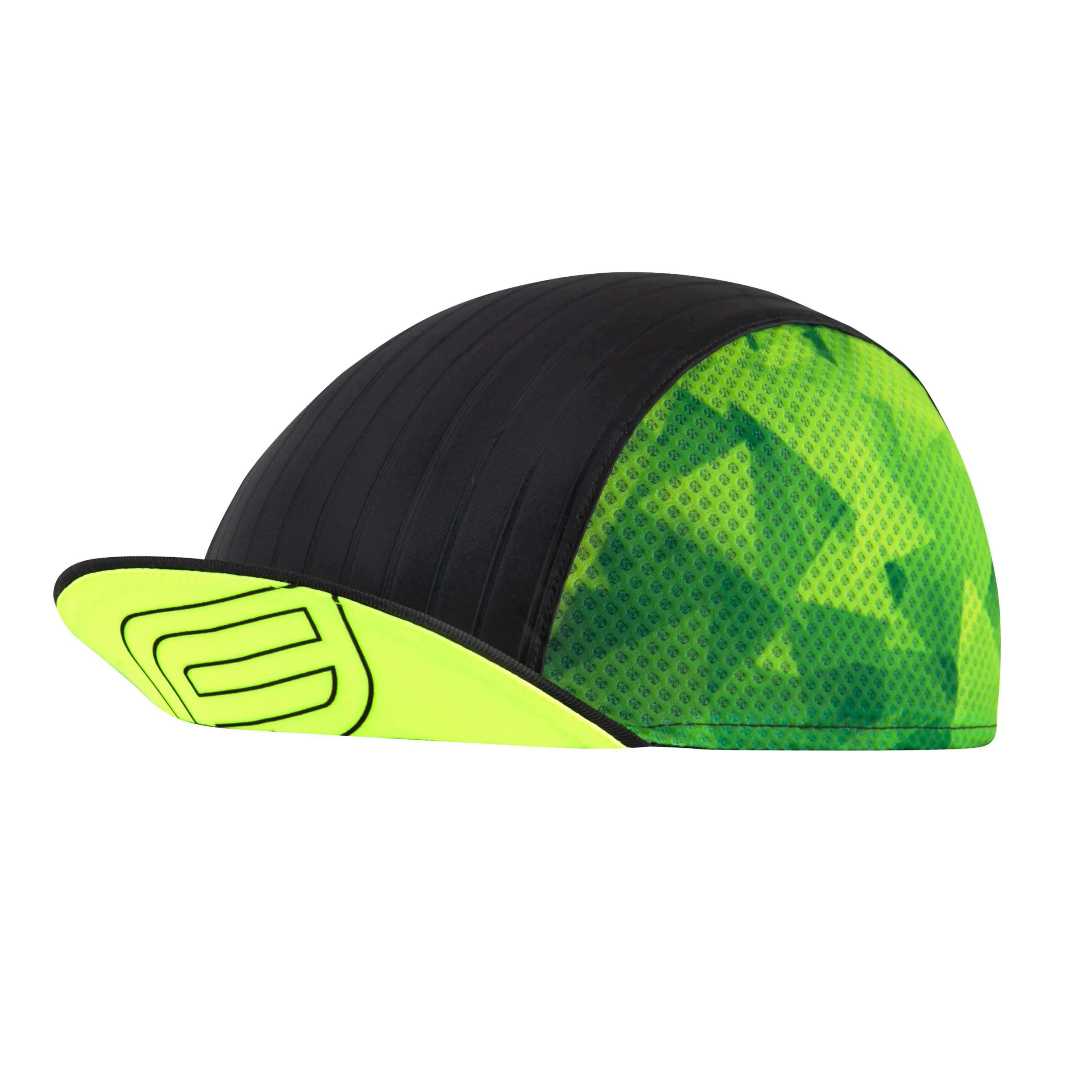 čepička s kšiltem FORCE CORE letní,černo-fluo