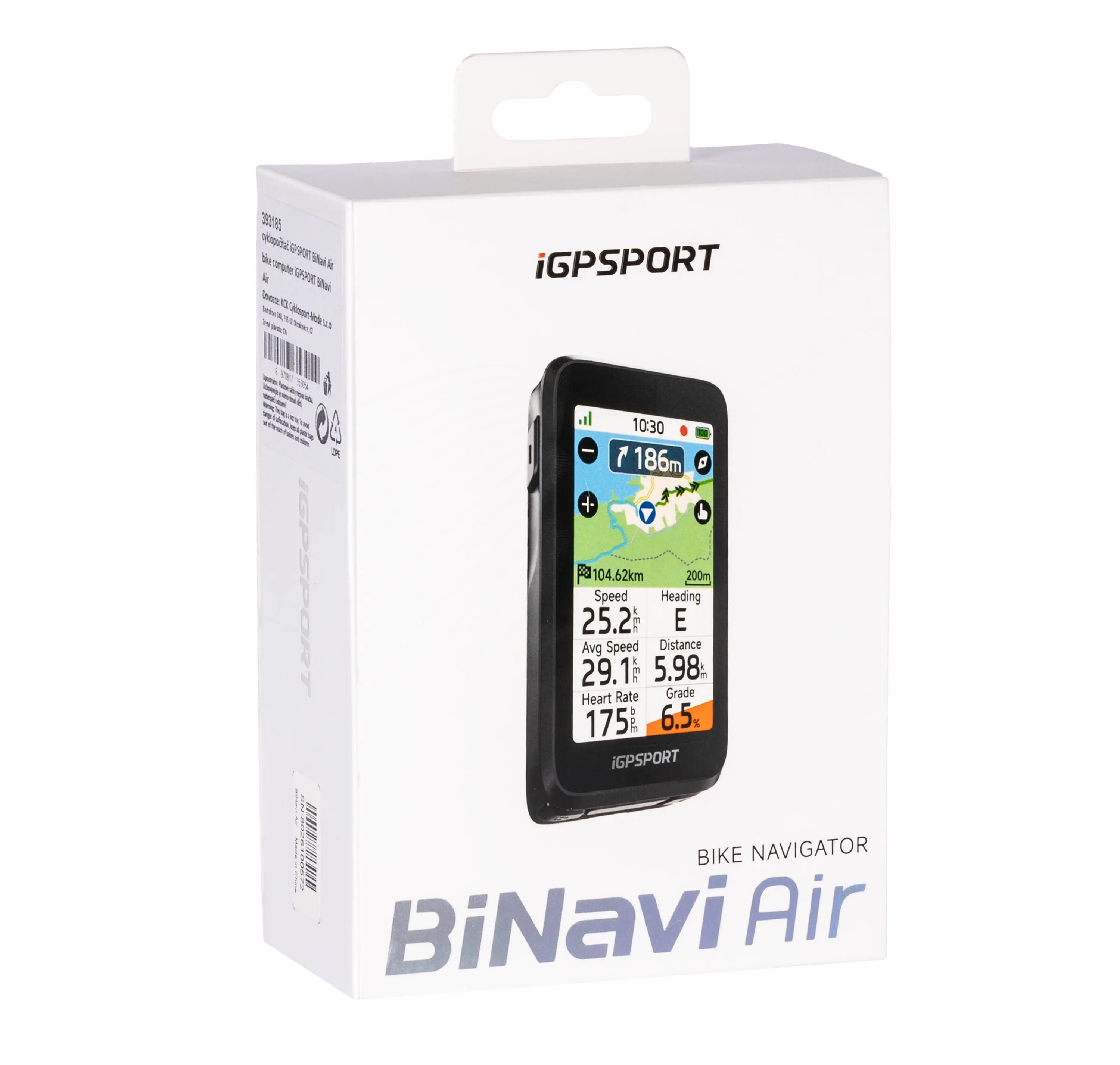 cyklopočítač iGPSPORT BiNavi Air
