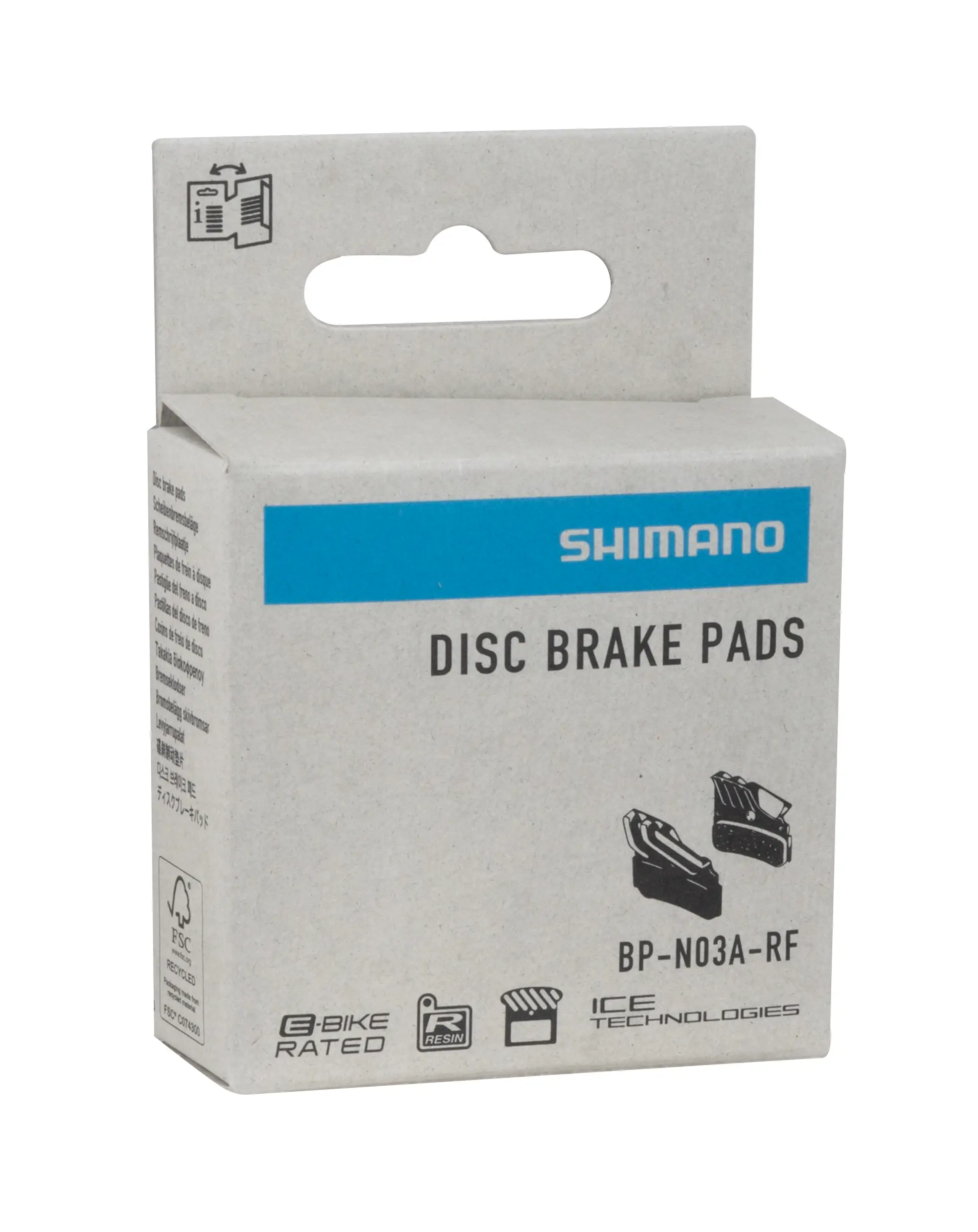 destičky brzd SH N03A polymer, s pružinou+chladič