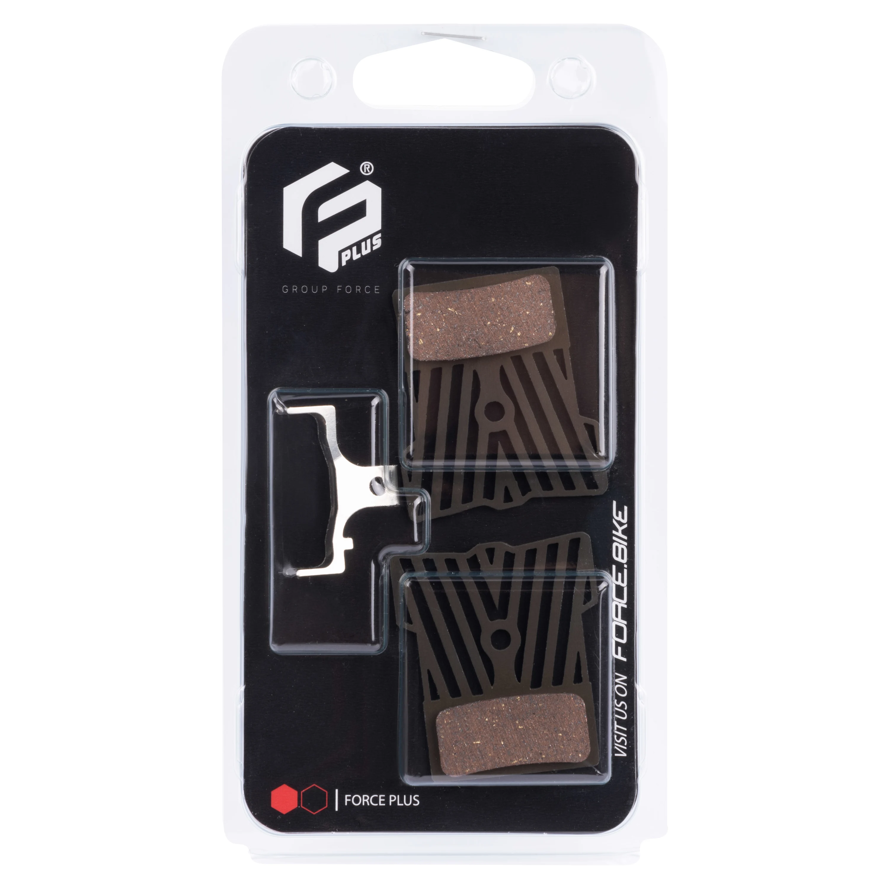 destičky brzdové FORCE+ SH MTB2 Ti polymer,chladič