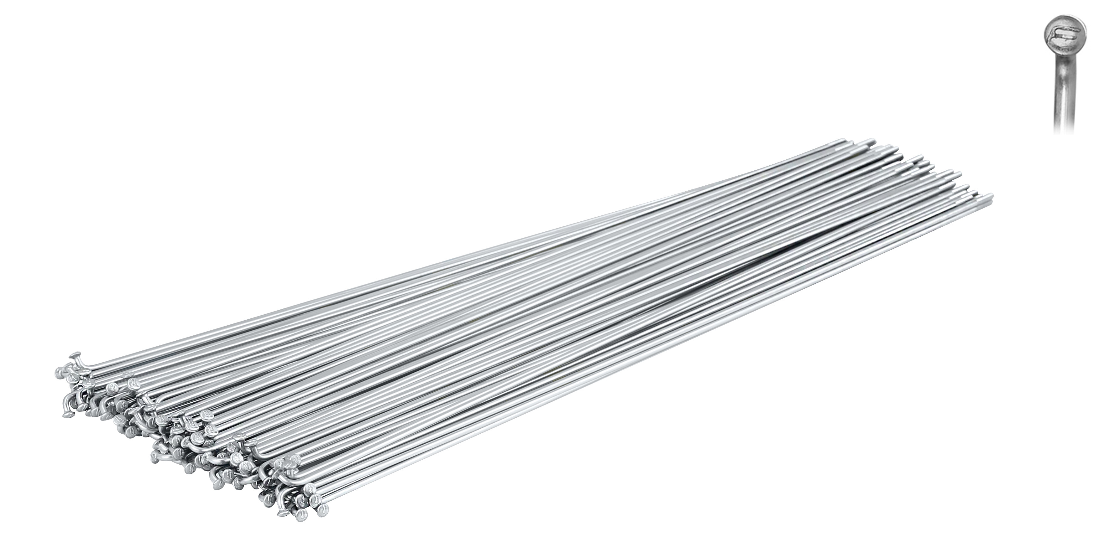 dráty FORCE nerez stříbrné 2 mm x 262 mm