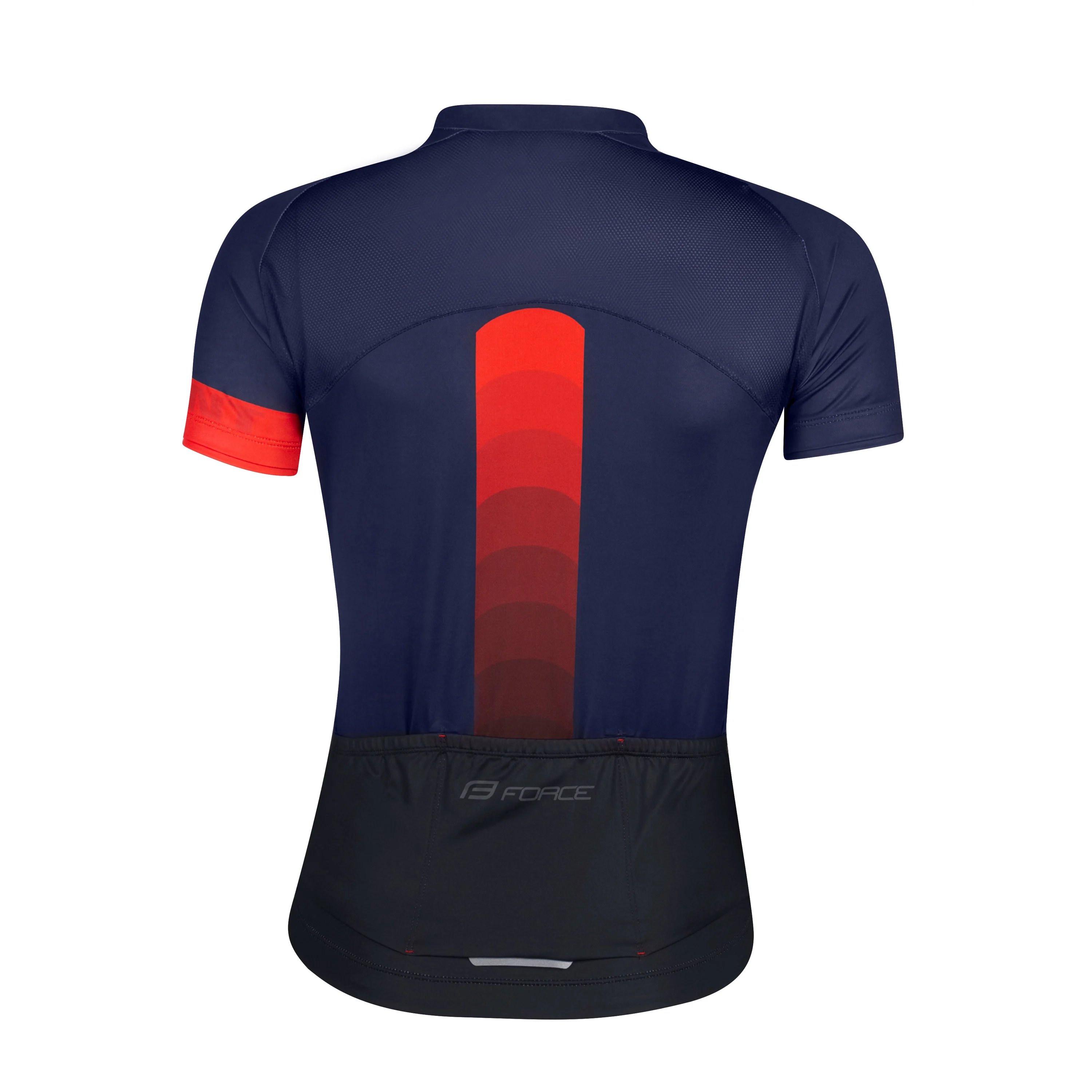dres F ASCENT UNI kr. rukáv, modro-červený M
