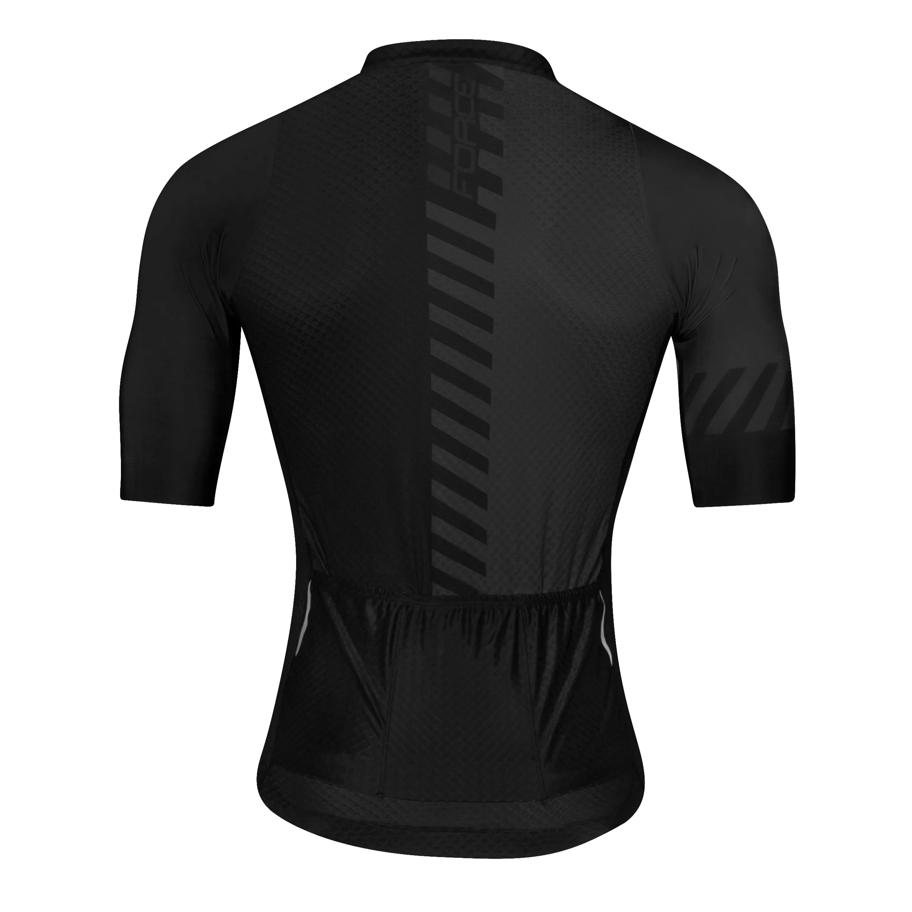 dres F FASHION, krátký rukáv, černo-šedý S