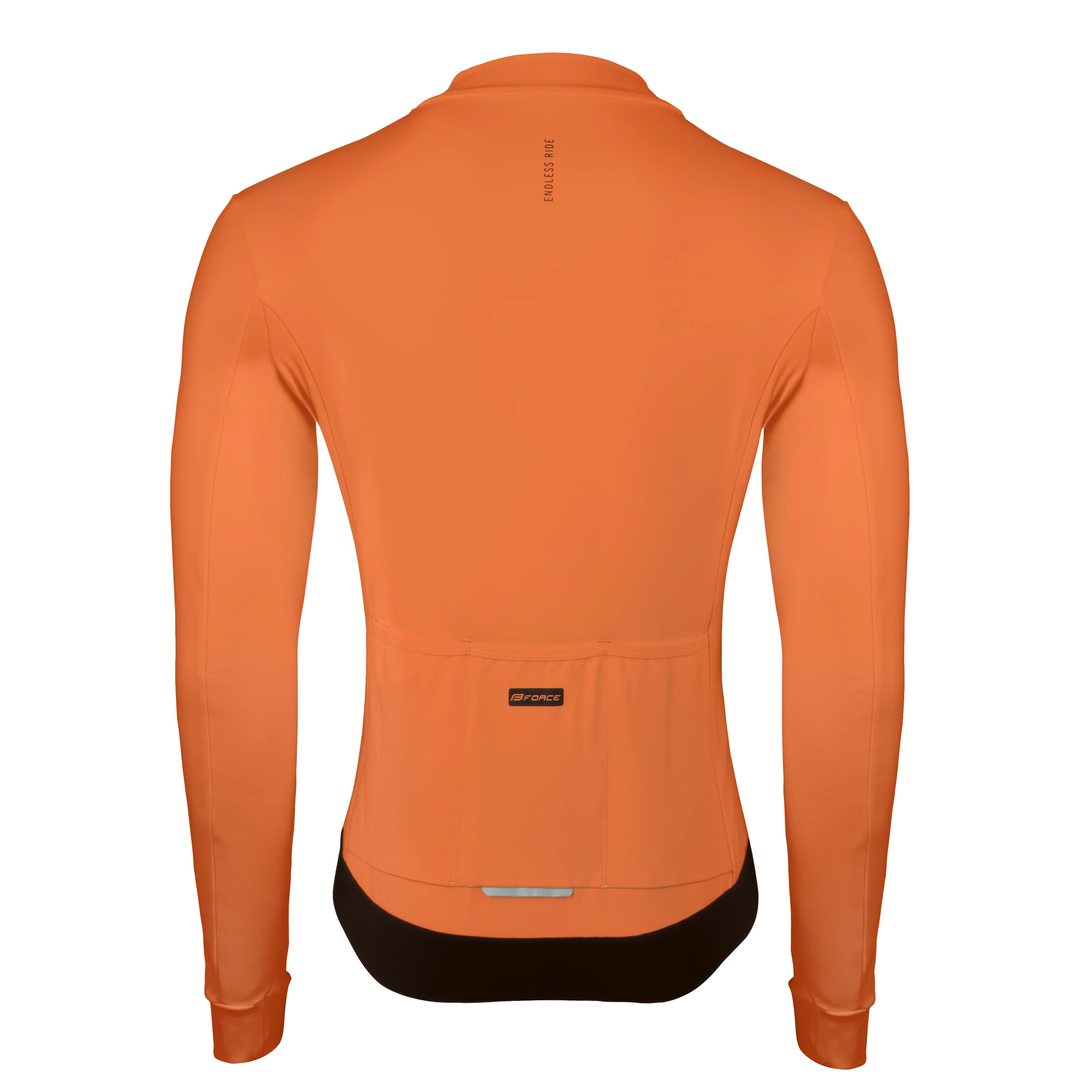 dres FORCE ENDLESS dlouhý rukáv, oranžový 3XL