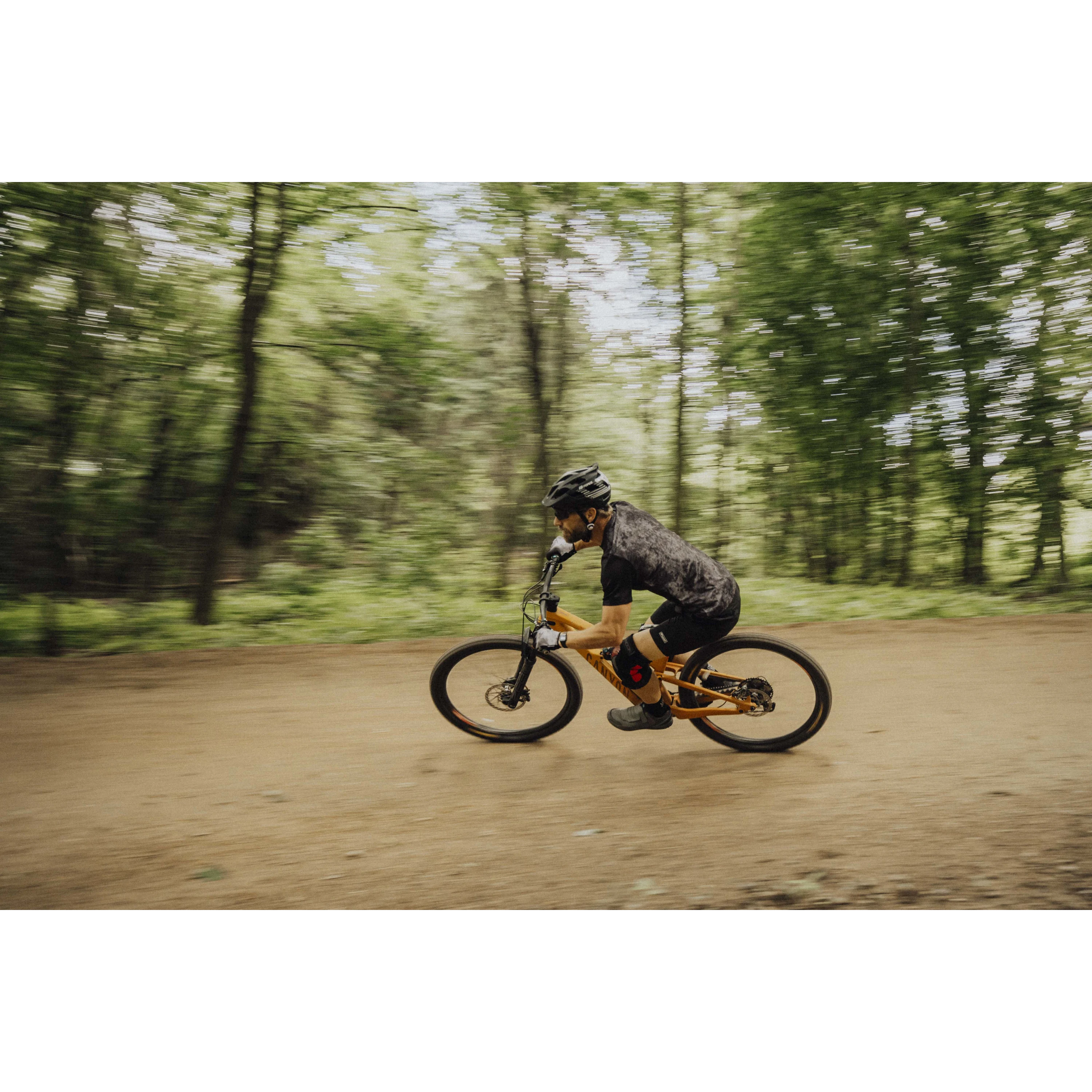 dres FORCE MTB MOVE krátký rukáv, černý