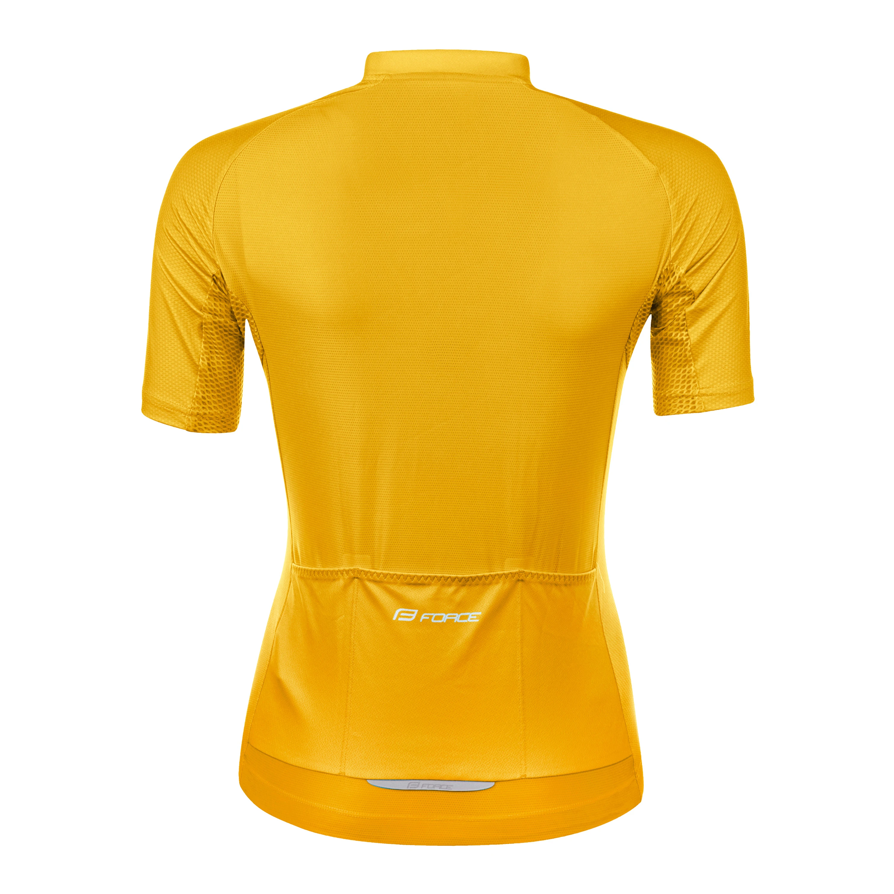 dres FORCE PURE LADY kr. rukáv, žlutý S
