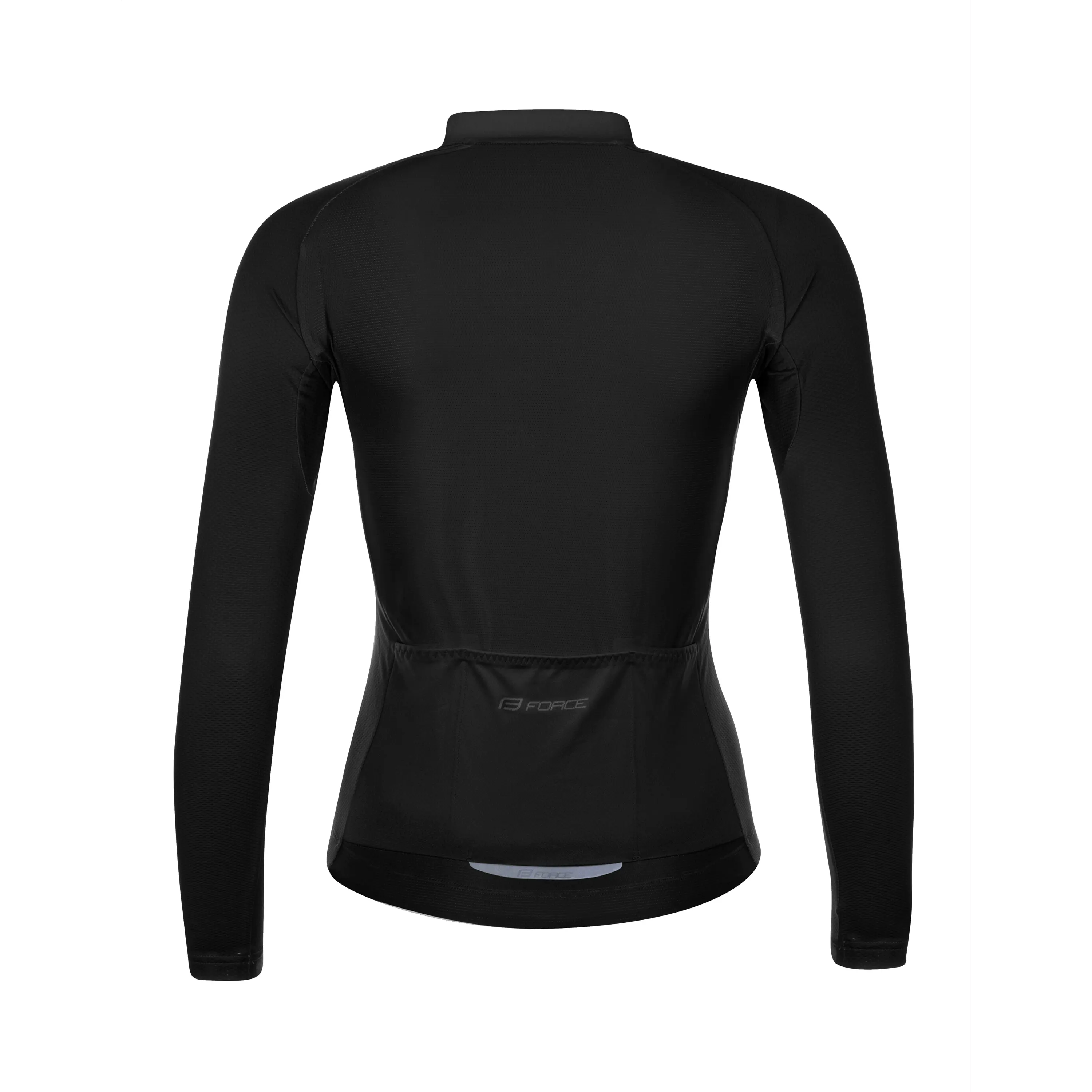 dres FORCE PURE UNI dlouhý rukáv, černý