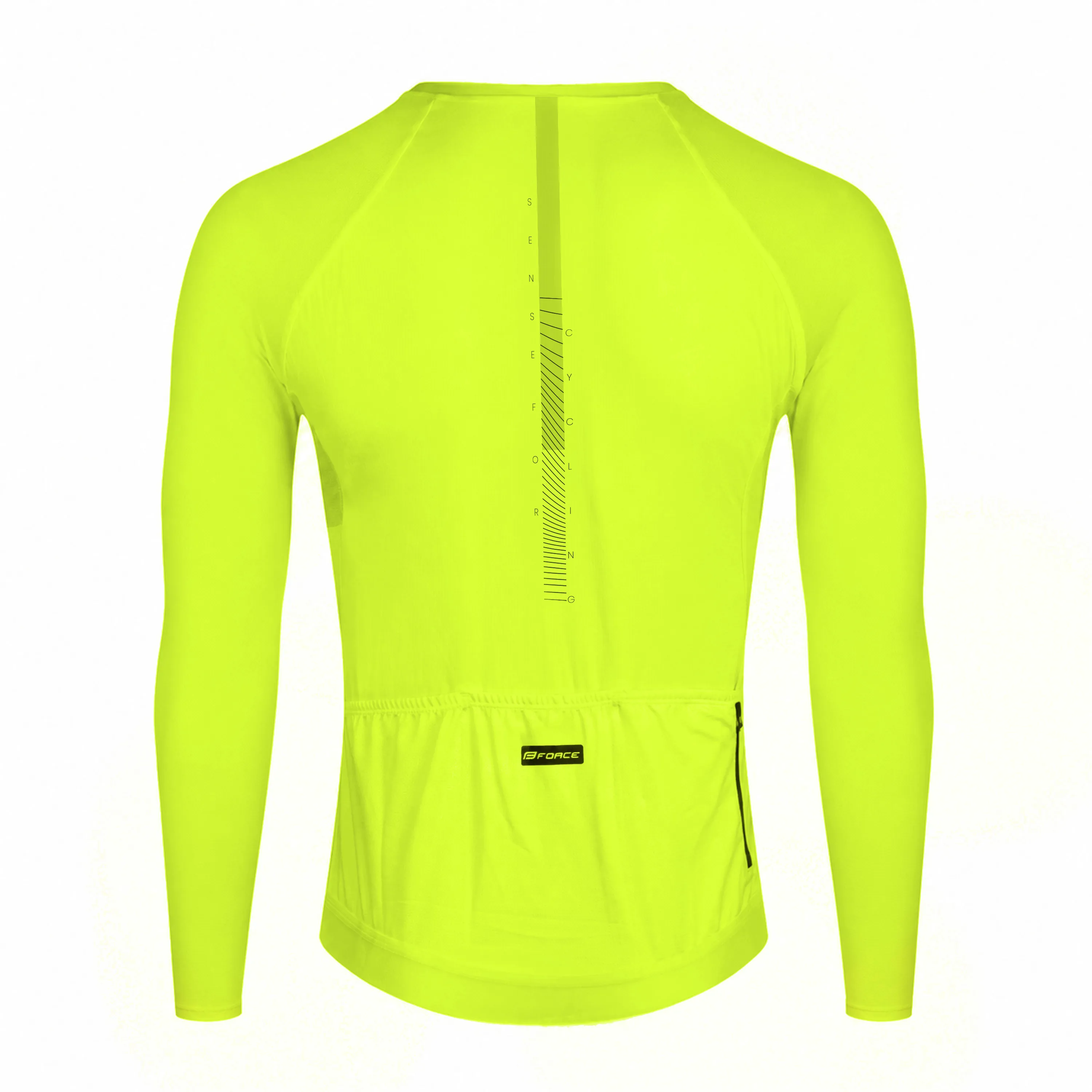 dres FORCE SWAY dl. rukáv, fluo 3XL