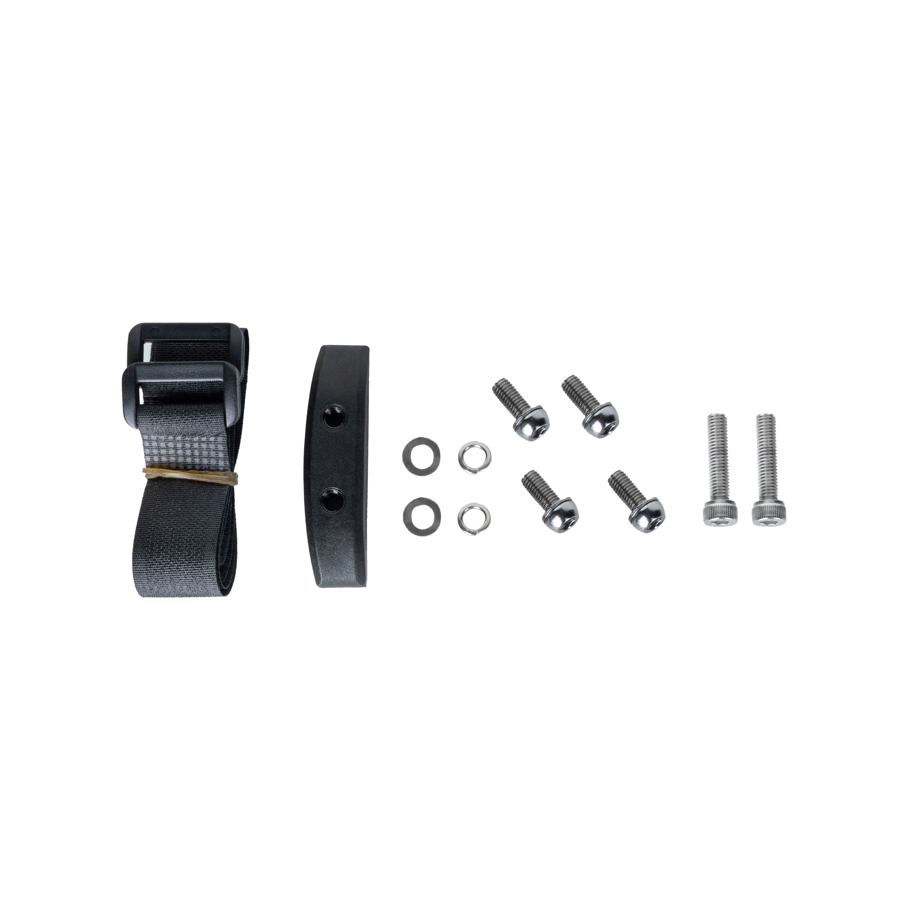 držák 1- 2ks košíků pod sedlo nylon/skelné vlákno