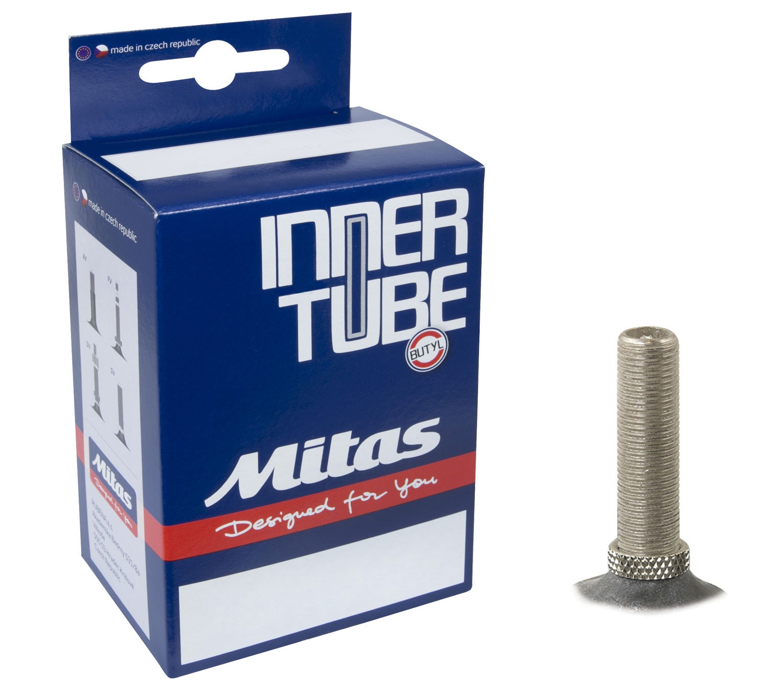 duše MITAS 23 x 2,25, auto ventilek SV40