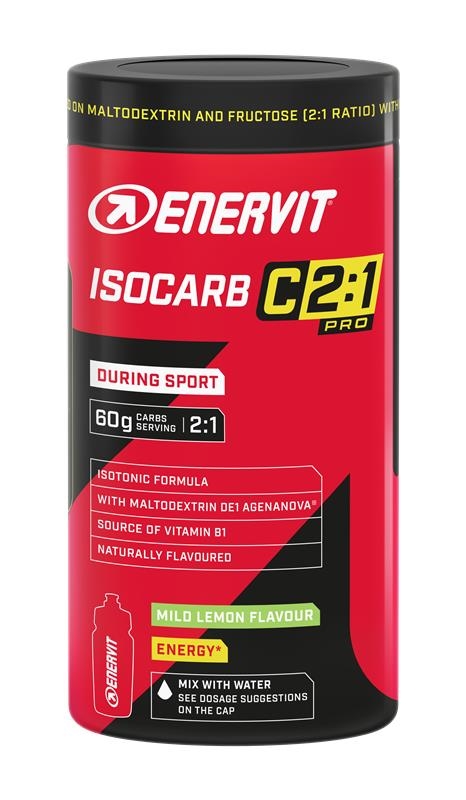 ENERVIT ISOCARB 2:1 energ. nápoj, dóza 650g citron