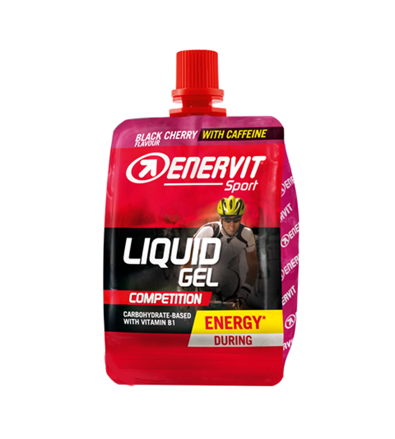 ENERVIT LIQUID GEL COMP., sáček 60ml višeň+kofein
