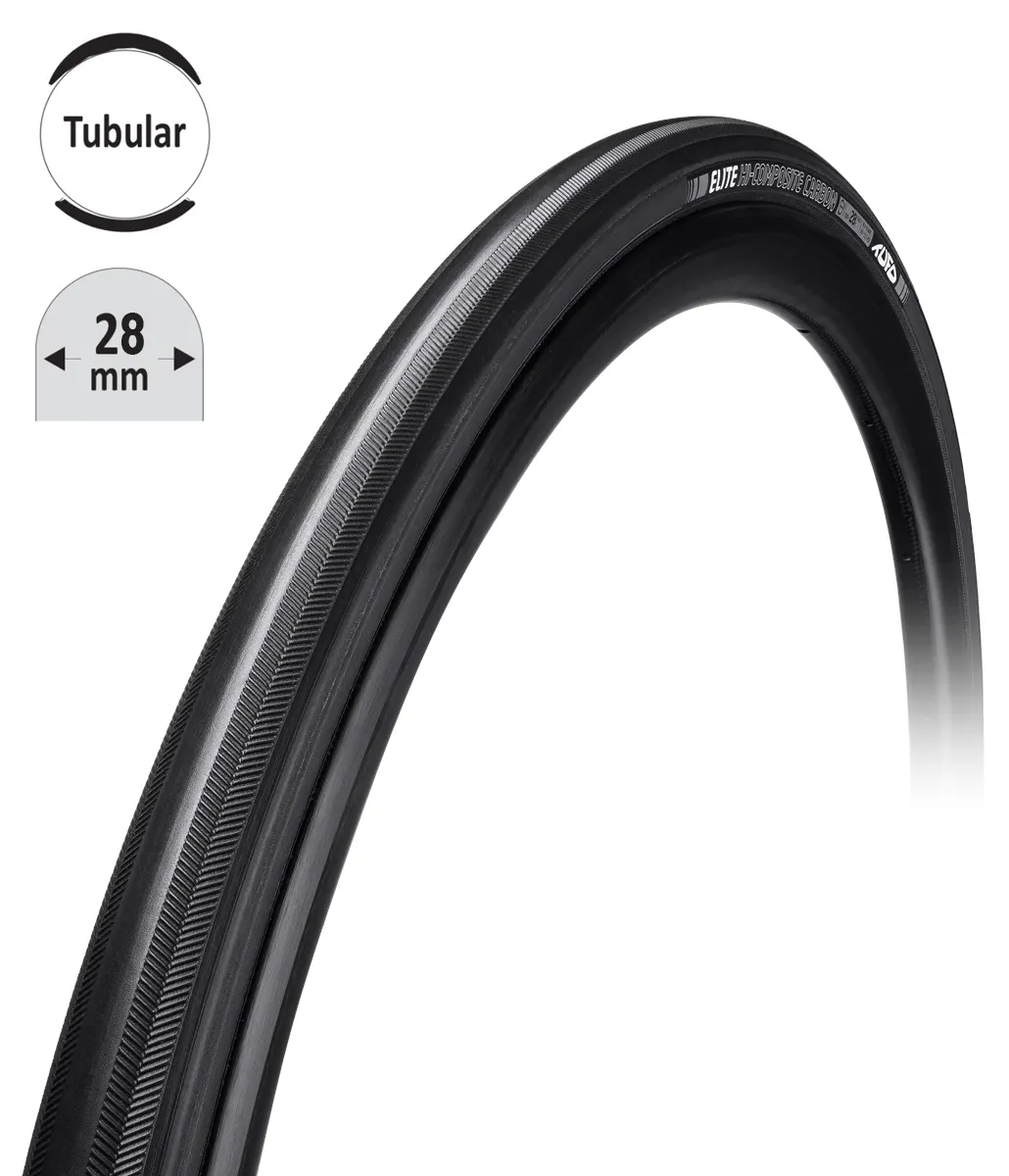 galuska TUFO ELITE HiCC carbon 28 črn-črn 28"/28mm
