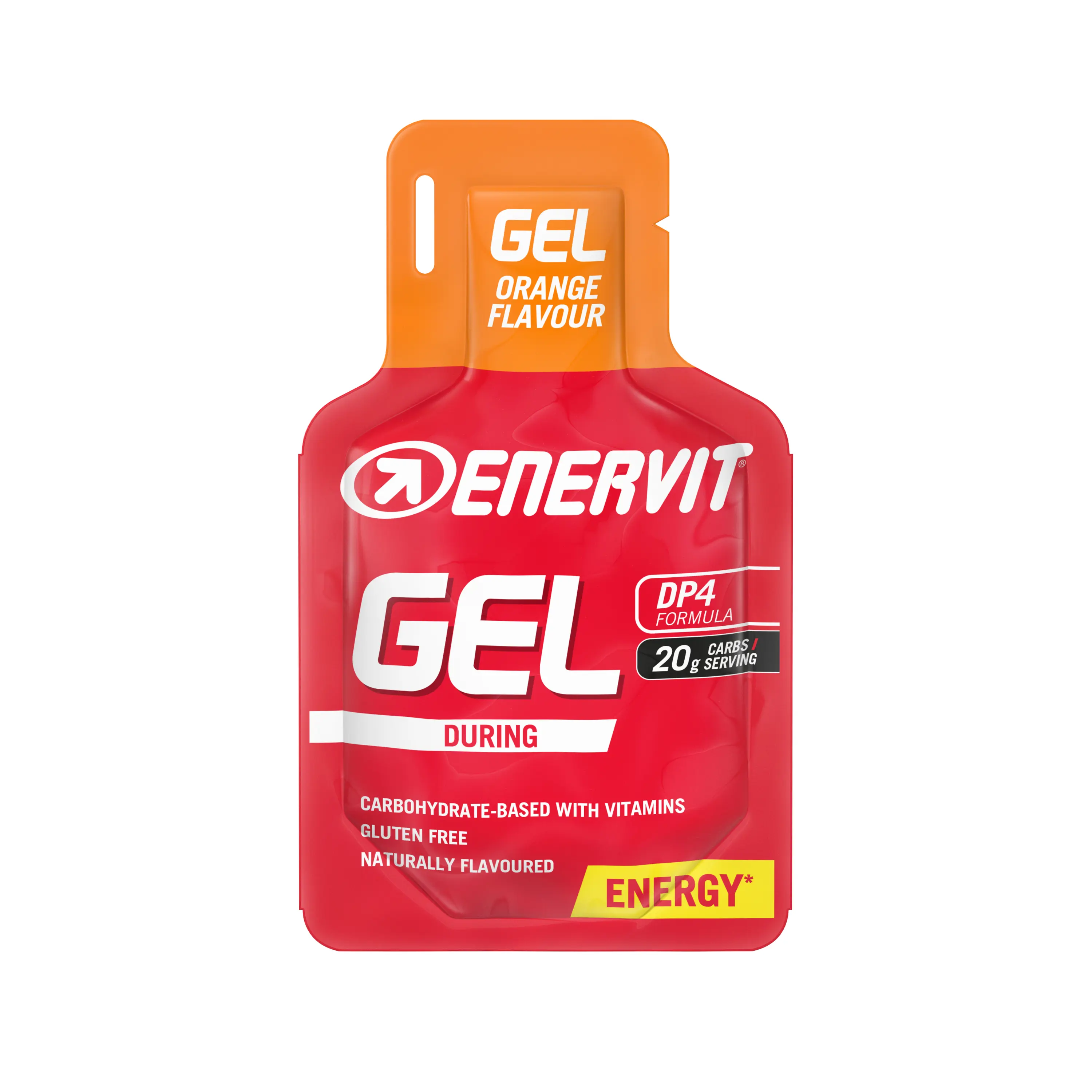 ENERVIT Gel, sáček, 25 ml pomeranč
