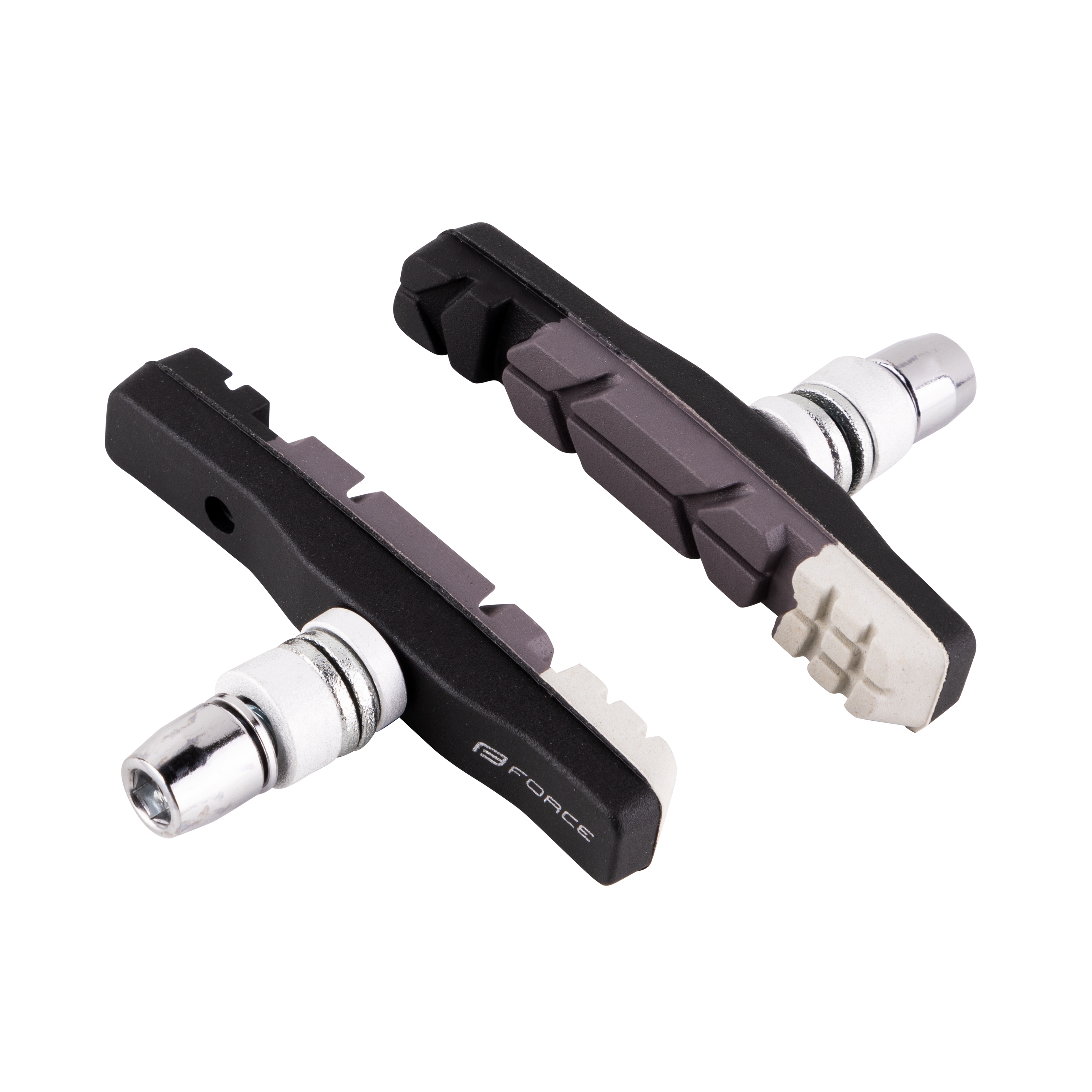 gumičky brzd FORCE jednorázové, černo-šedé 70mm