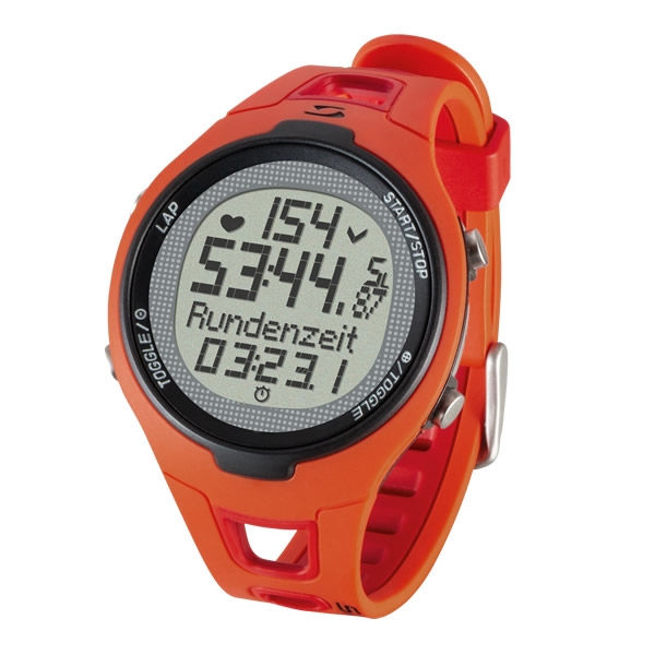 hodinky sportovní SIGMA PC 15.11, oranžové