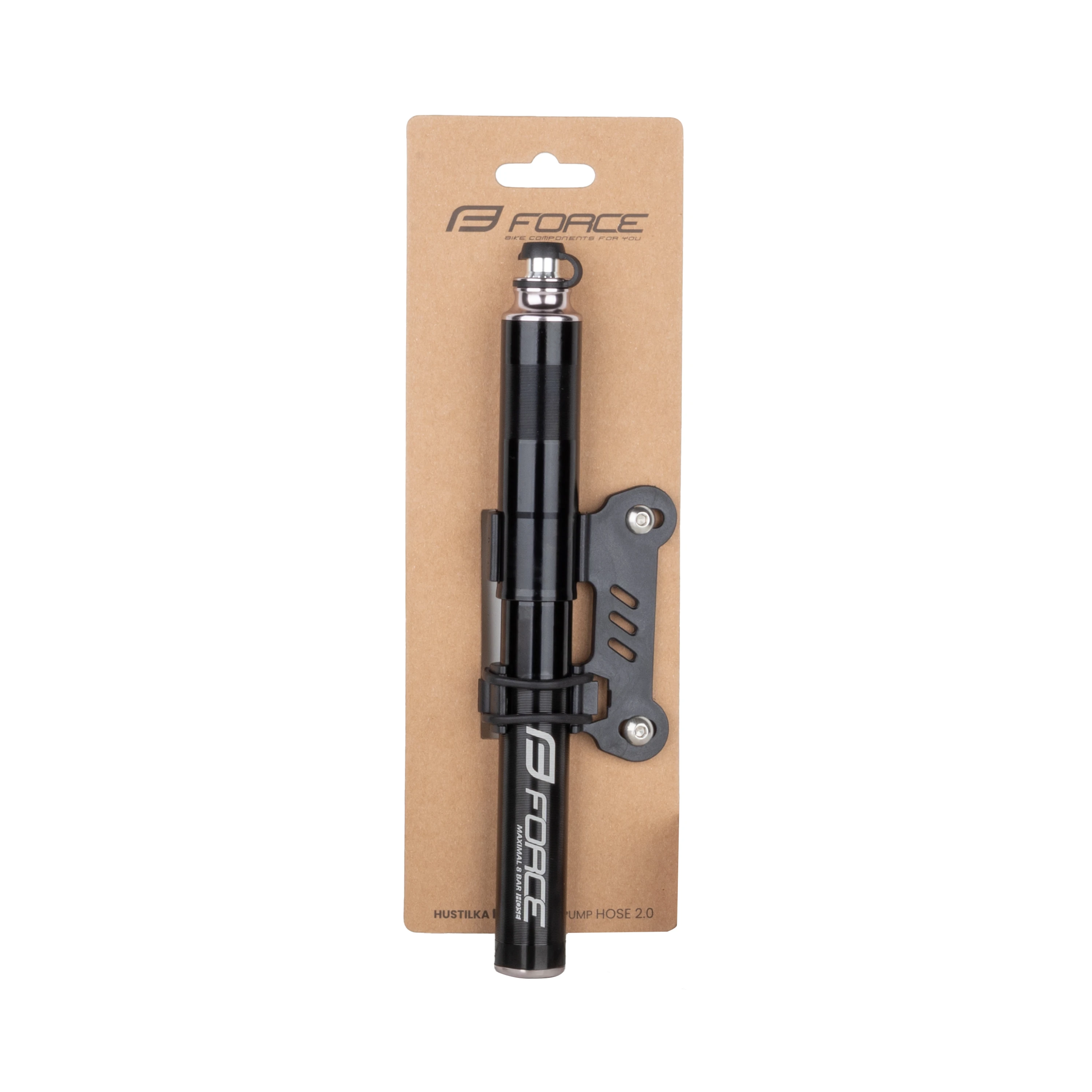 hustilka FORCE HOSE 2.0 - 22cm , s hadičkou,černá