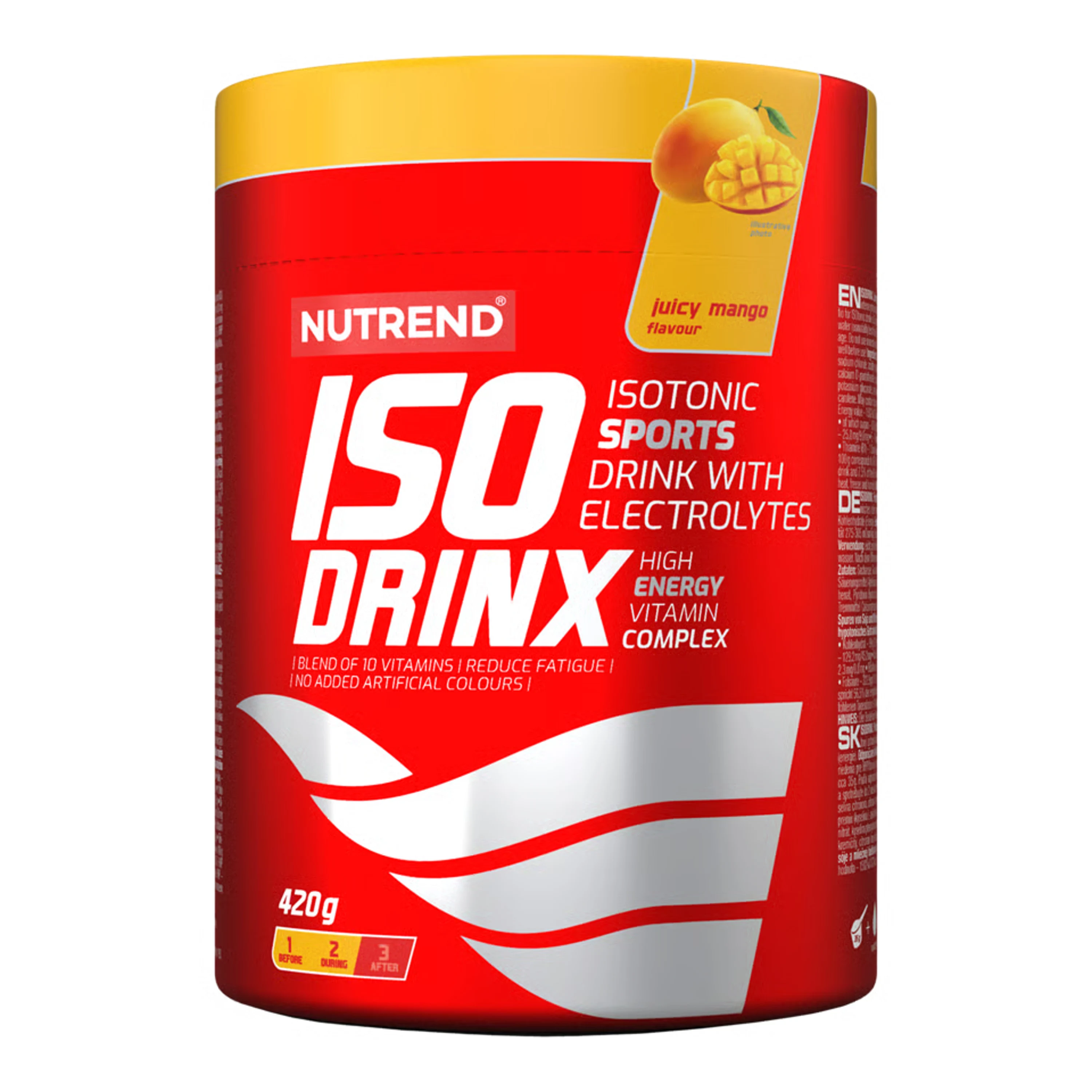 Isodrinx, dóza, 420 g mango